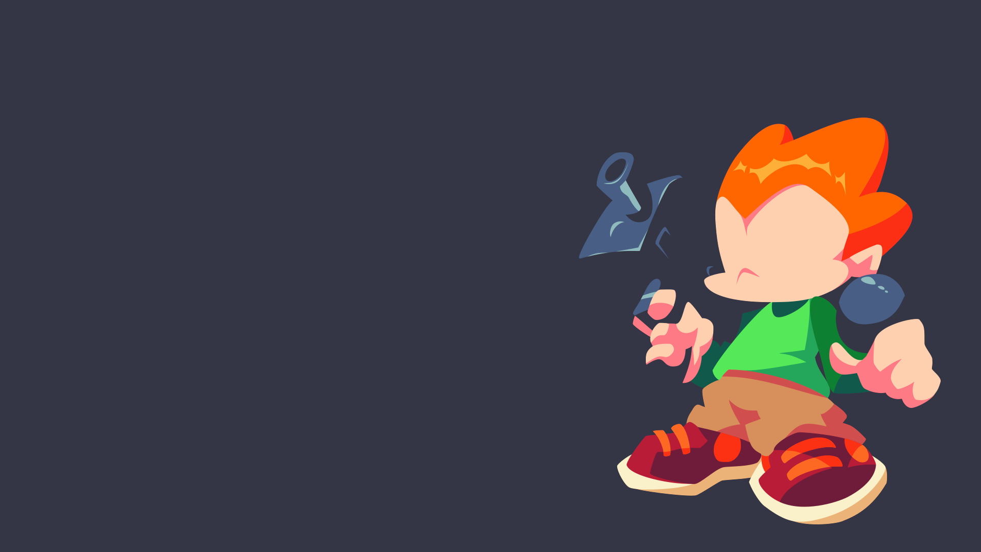 1080P, video games, Music game, Friday Night Funkin, HD Wallpaper