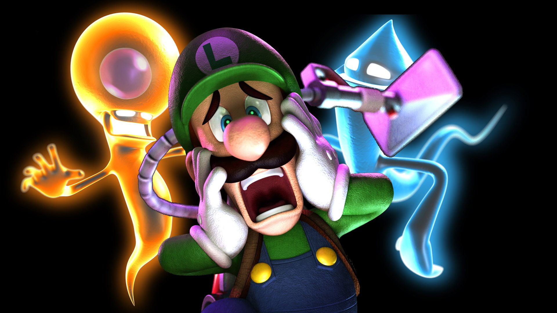 social issues, multi colored, representation, lighting equipment, anger, fluorescent, human body part, portrait, Luigis Mansion, aggression, Ghost, women, HD Wallpaper