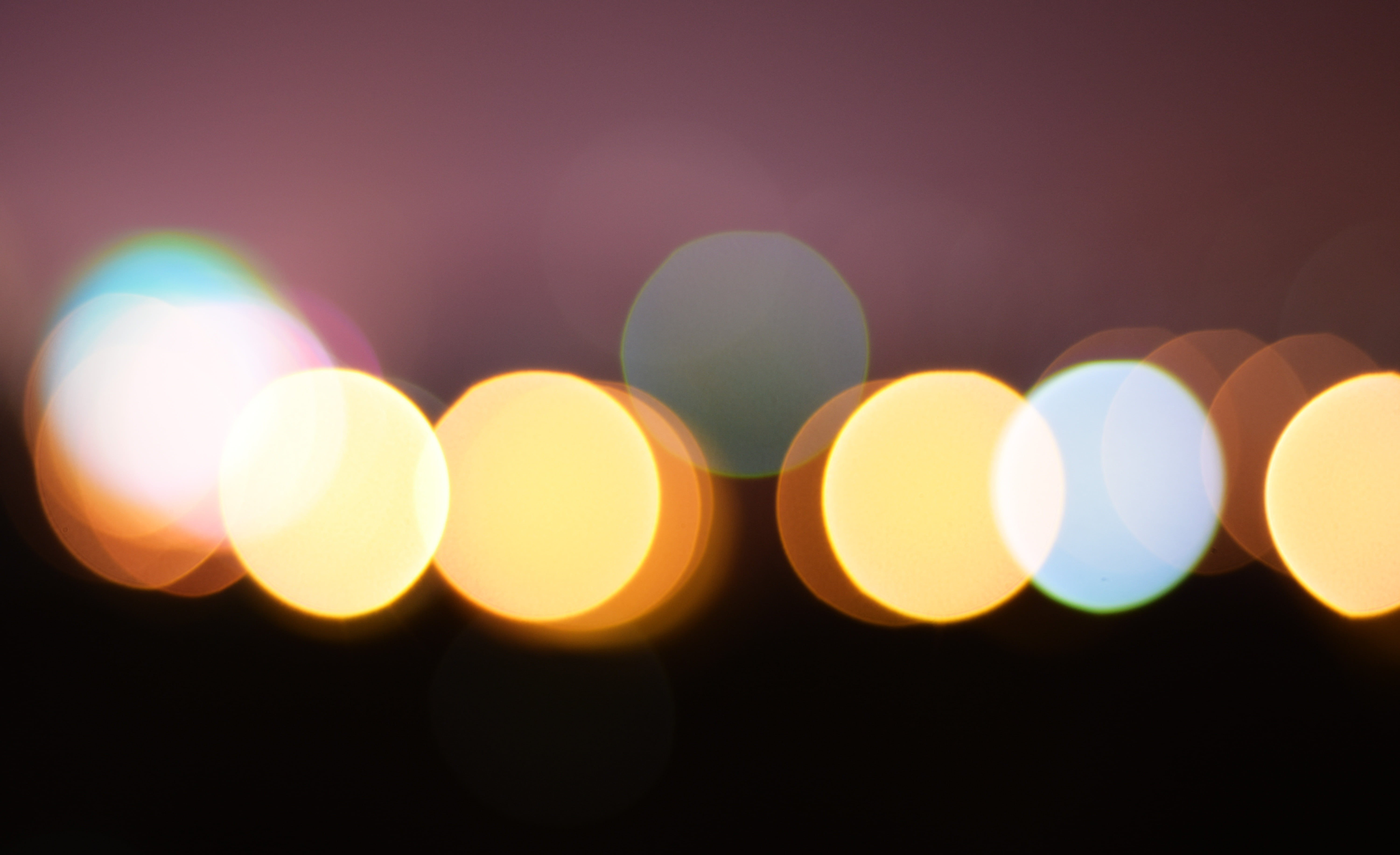yellow, circle, motion, confused, lights, communication, street, out of focus, light, glowing, abstract, variation, outdoors, unreal, defocused, illuminated, HD Wallpaper