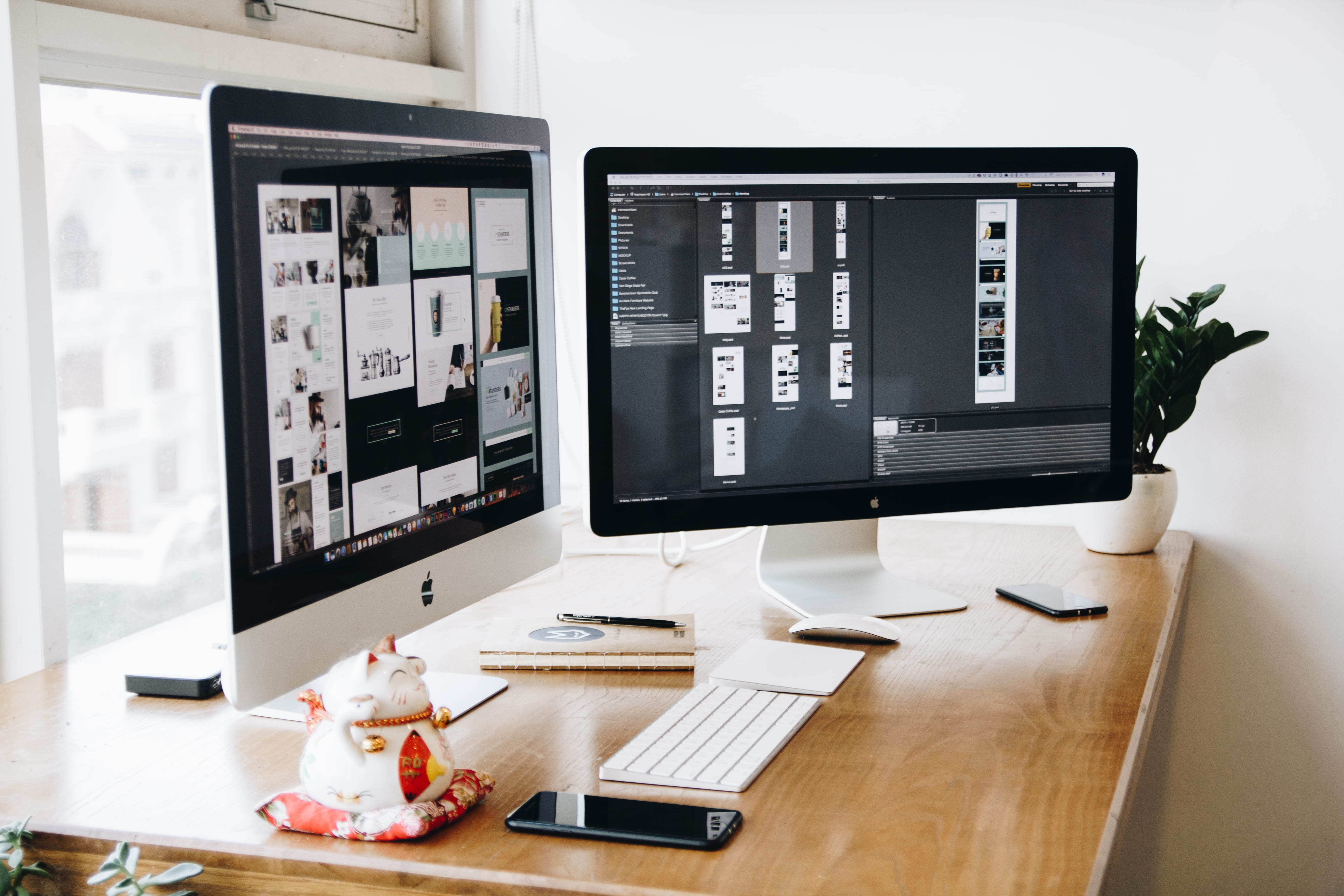 display, computer, 5K, computer keyboard, table, computer equipment, imac, no people, wireless technology, electronics, workspace, indoors, communication, HD Wallpaper