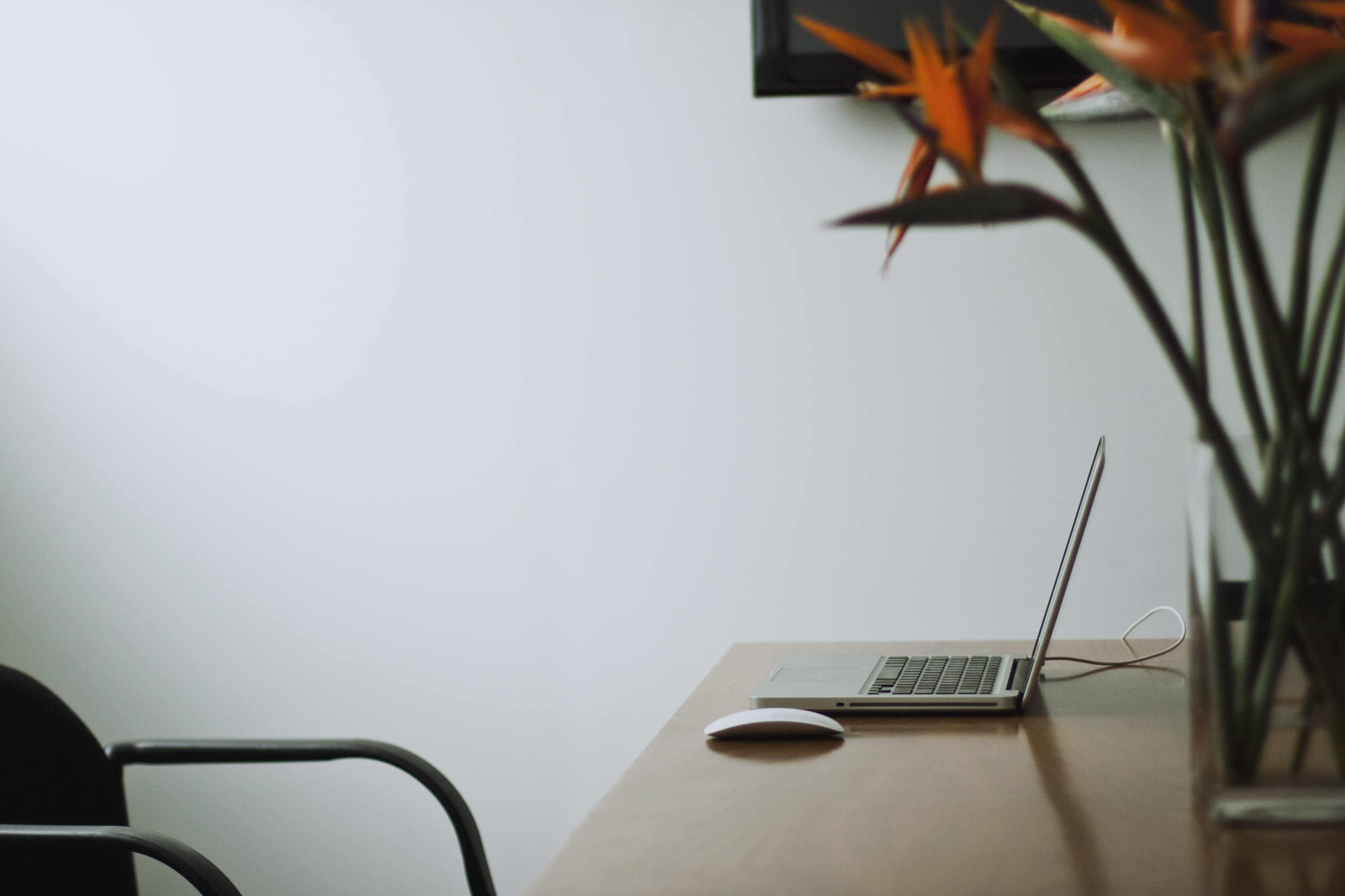 table, office, seat, communication, indoors, close-up, electric lamp, macbook, computer equipment, top, silver, working at home, computer, laptop, wireless technology, HD Wallpaper