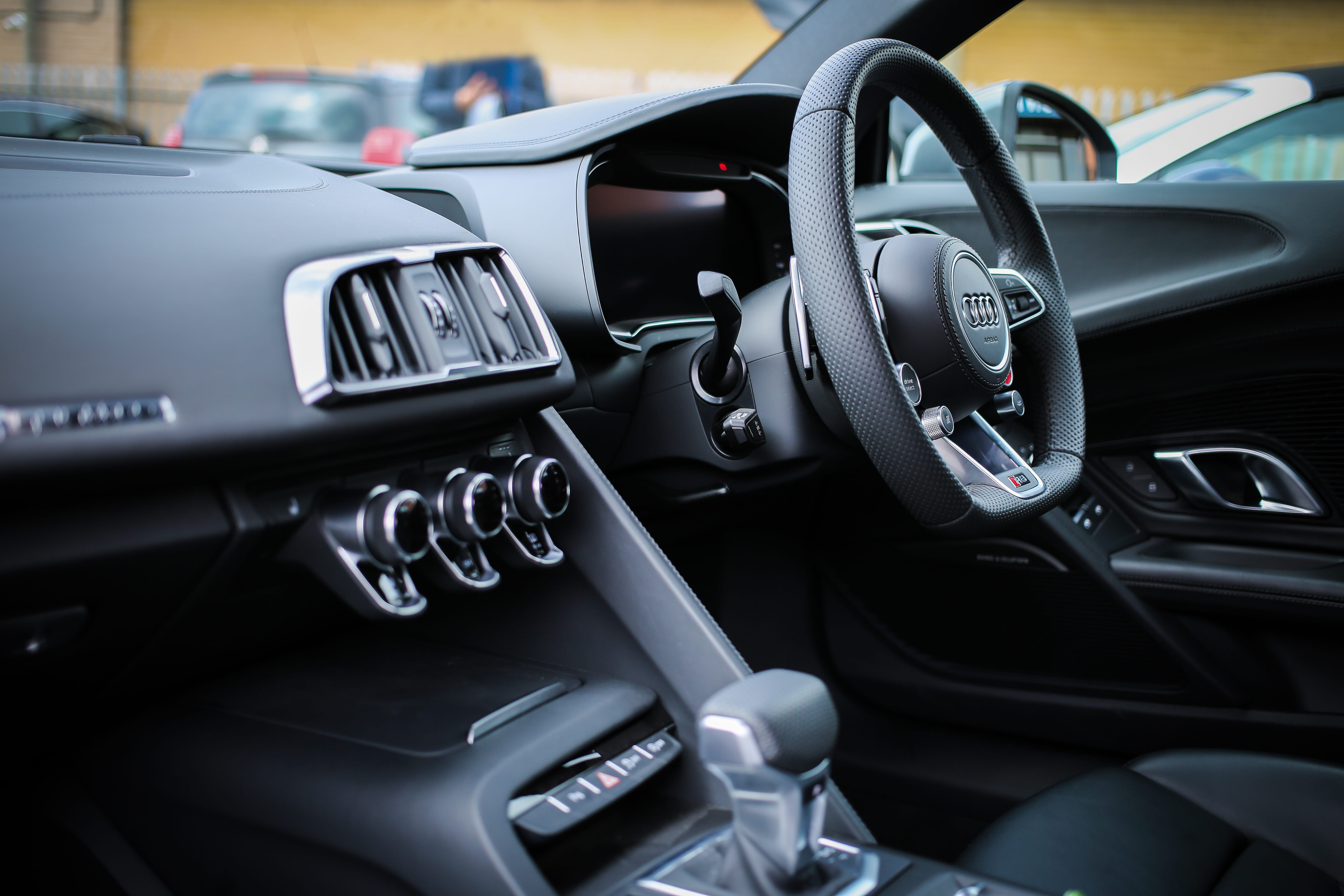 sports car, auto, engine, indoors, vehicle part, automobile, shift, transportation, luxury, land vehicle, speed, inside car, car, monochrome, drive, transportation system, HD Wallpaper