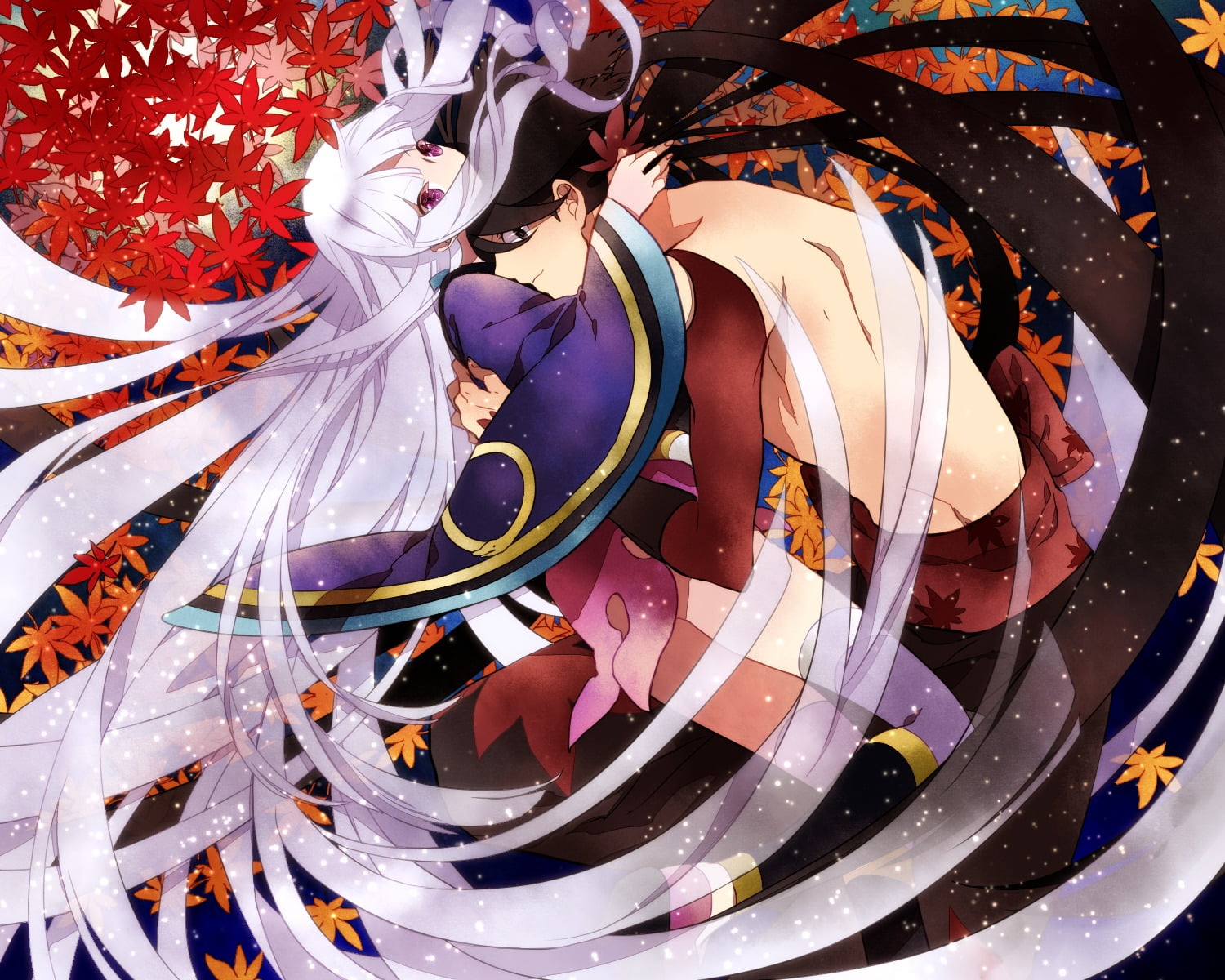 lifestyles, group of people, Katanagatari, nature, indoors, 720P, incidental people, real people, arts culture and entertainment, multi colored, pattern, HD Wallpaper