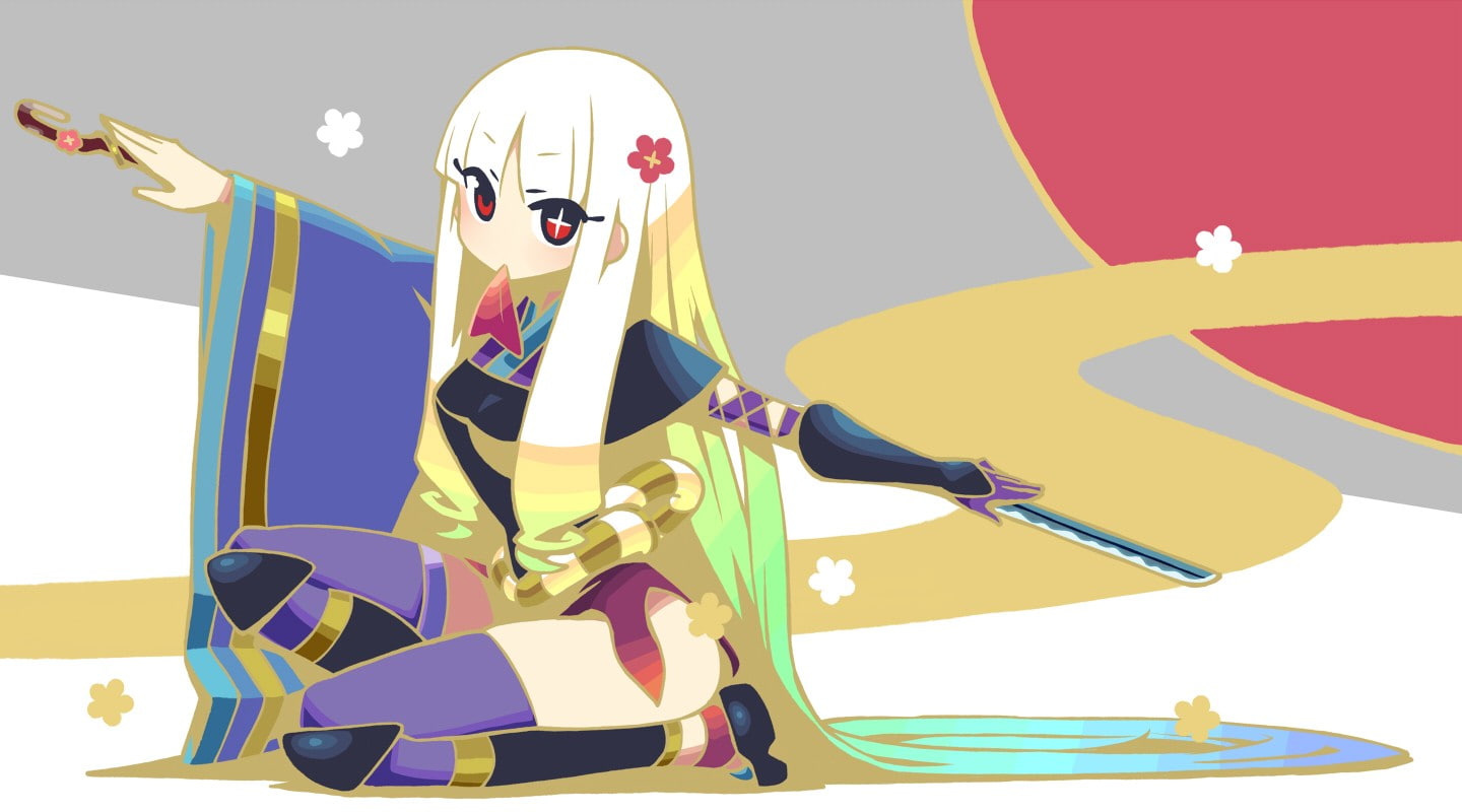 indoors, Katanagatari, adult, anime, females, arts culture and entertainment, young adult, women, toy, retro styled, shoe, motion, 720P, one person, fashion, HD Wallpaper