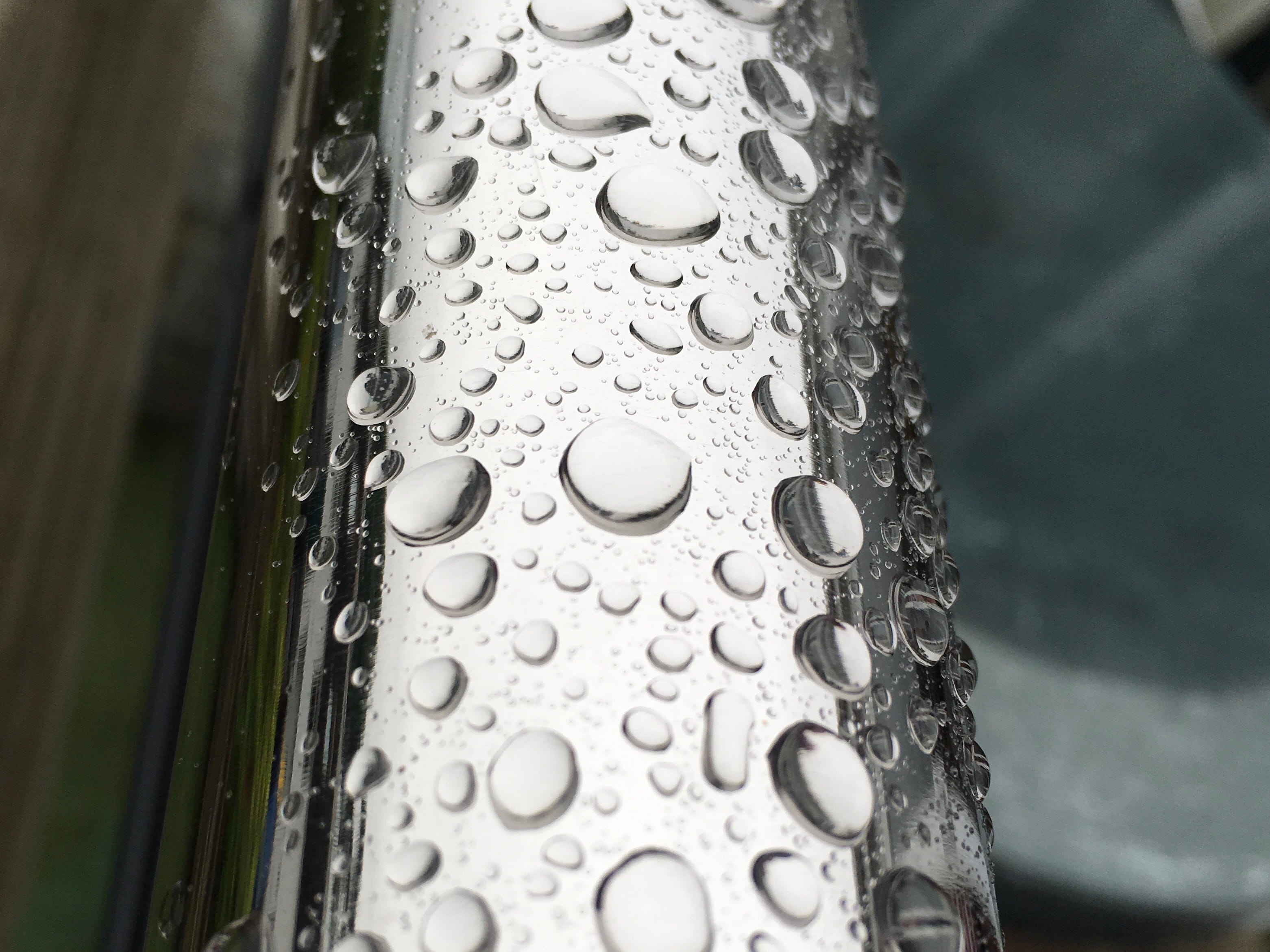 shiny, indoors, window, backgrounds, wet, no people, selective focus, drop, pipe, refreshment, raindrop, Water, full frame, Stainless, liquid, Metal, focus on foreground, HD Wallpaper