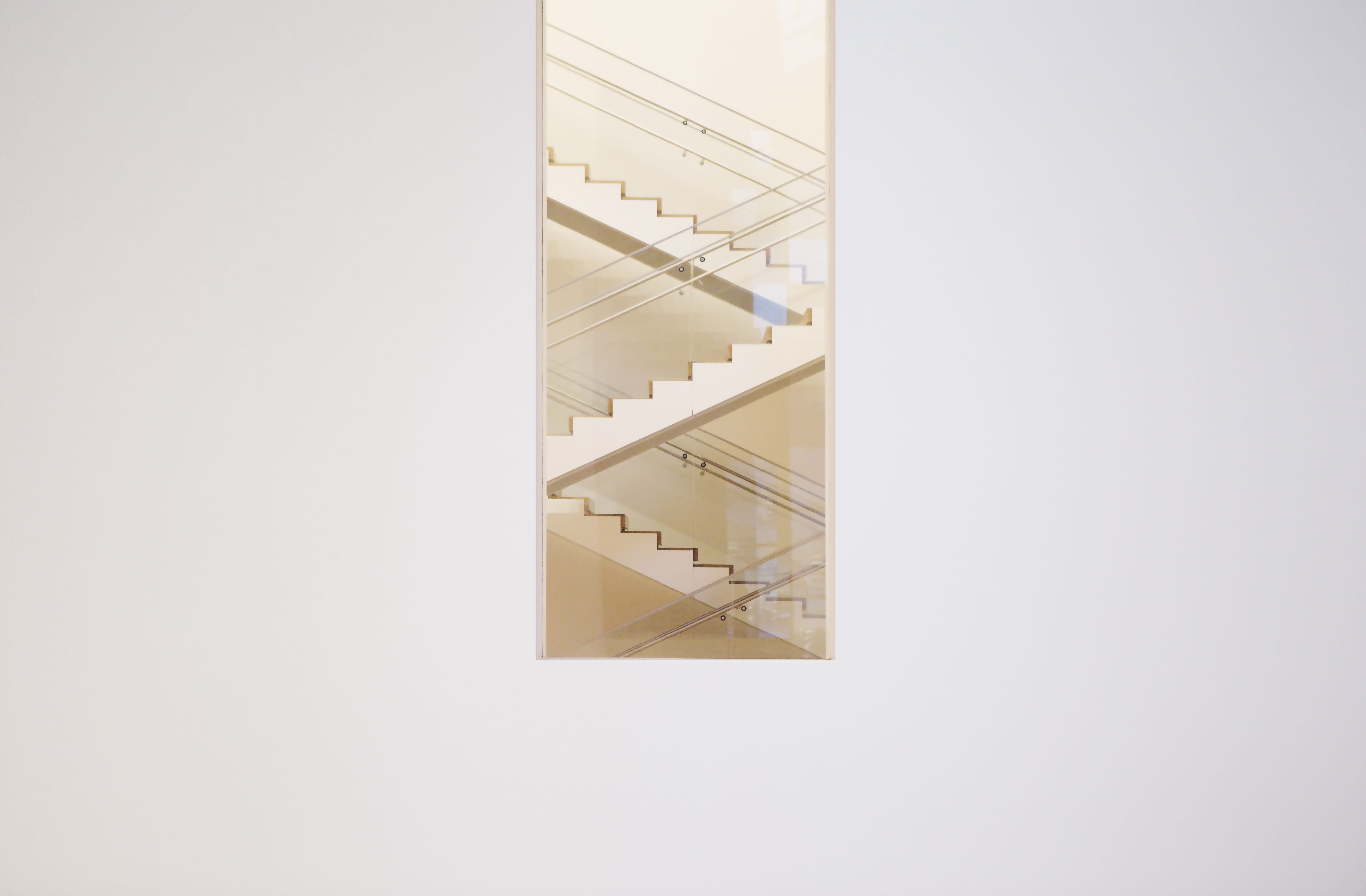 wooden, white space, wall - Building Feature, transparent, indoors, frame, open, white color, ceiling, glass - material, artwork, photograph, wall, staircase, HD Wallpaper