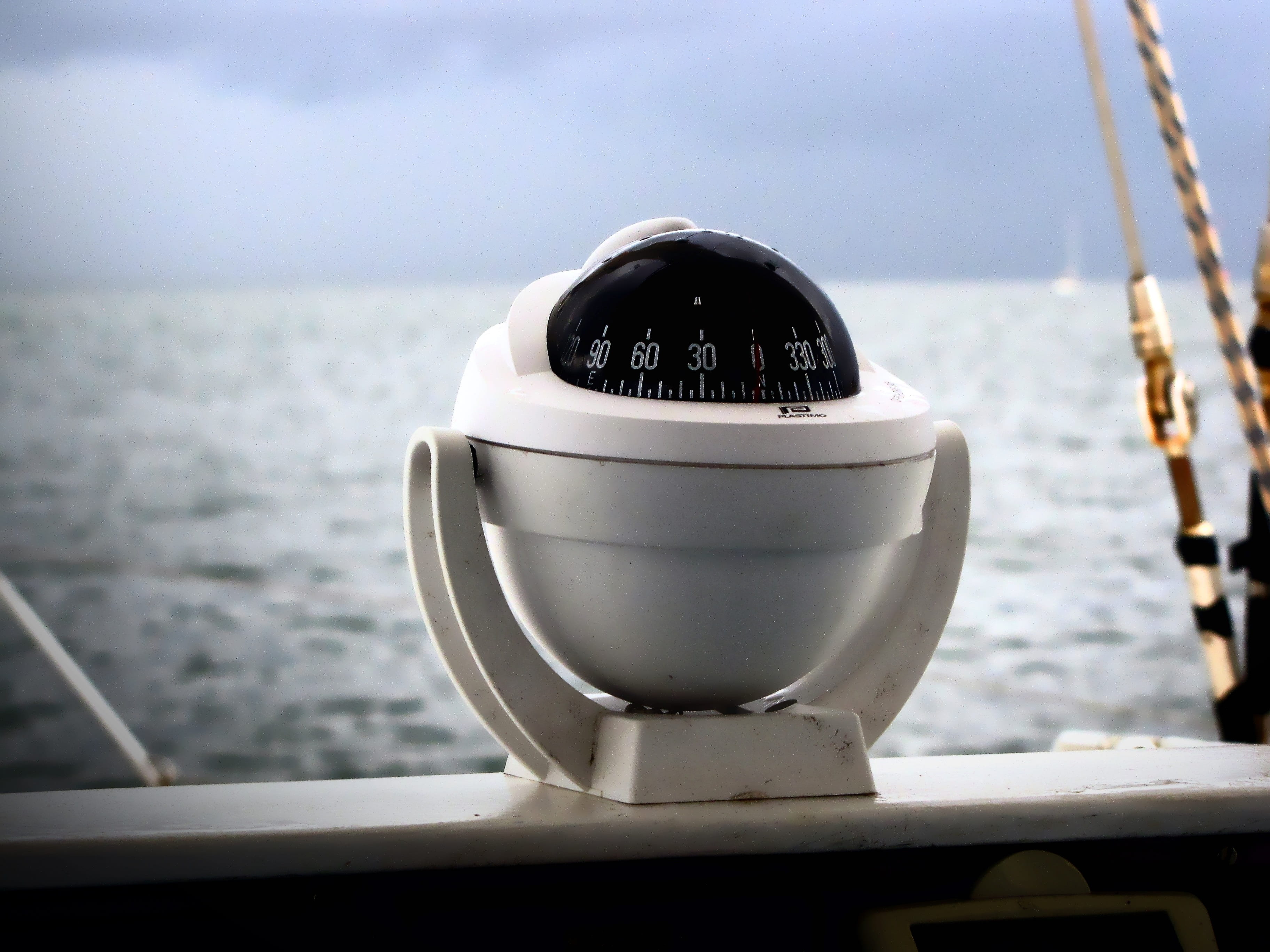 day, security, surveillance, travel, sea, water, compass card, course, outdoors, navigation, coin operated, mode of transportation, transportation, hand-held telescope, HD Wallpaper