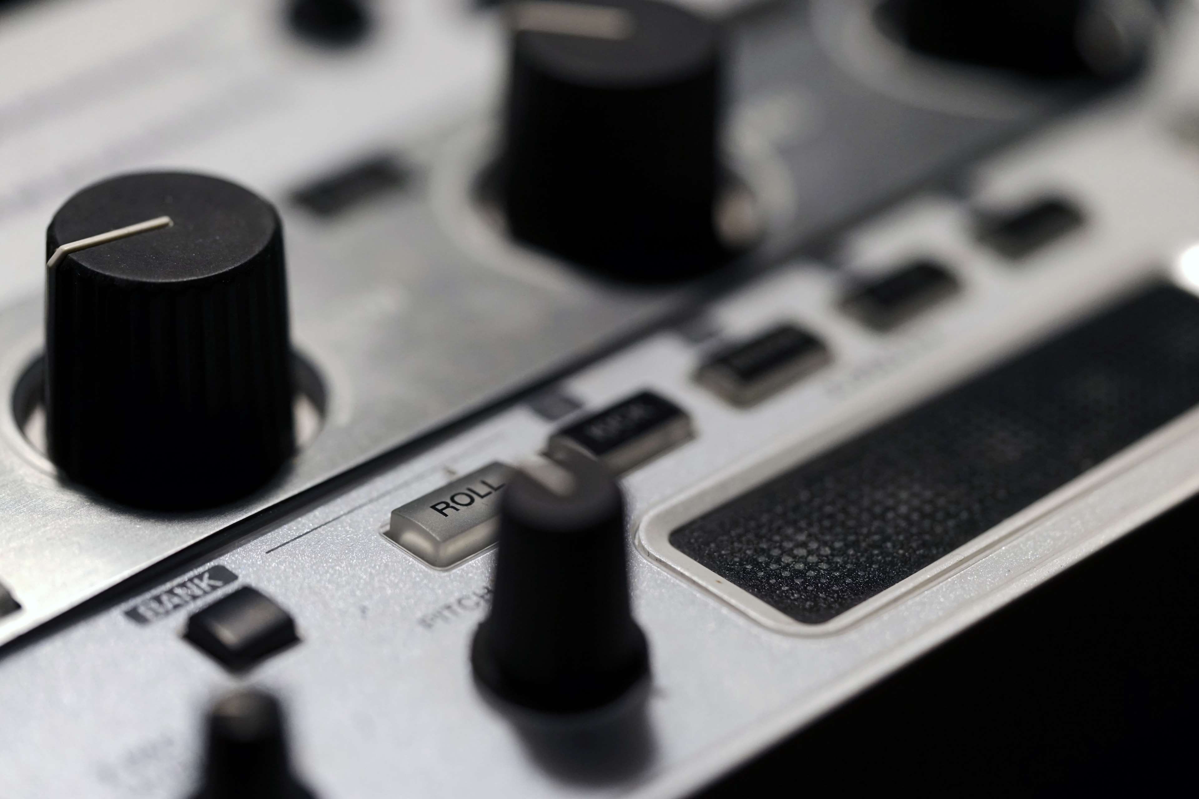 listening, selective focus, indoors, communication, industry, arts culture and entertainment, te, disco, analog, deejay, high angle view, sound recording equipment, HD Wallpaper