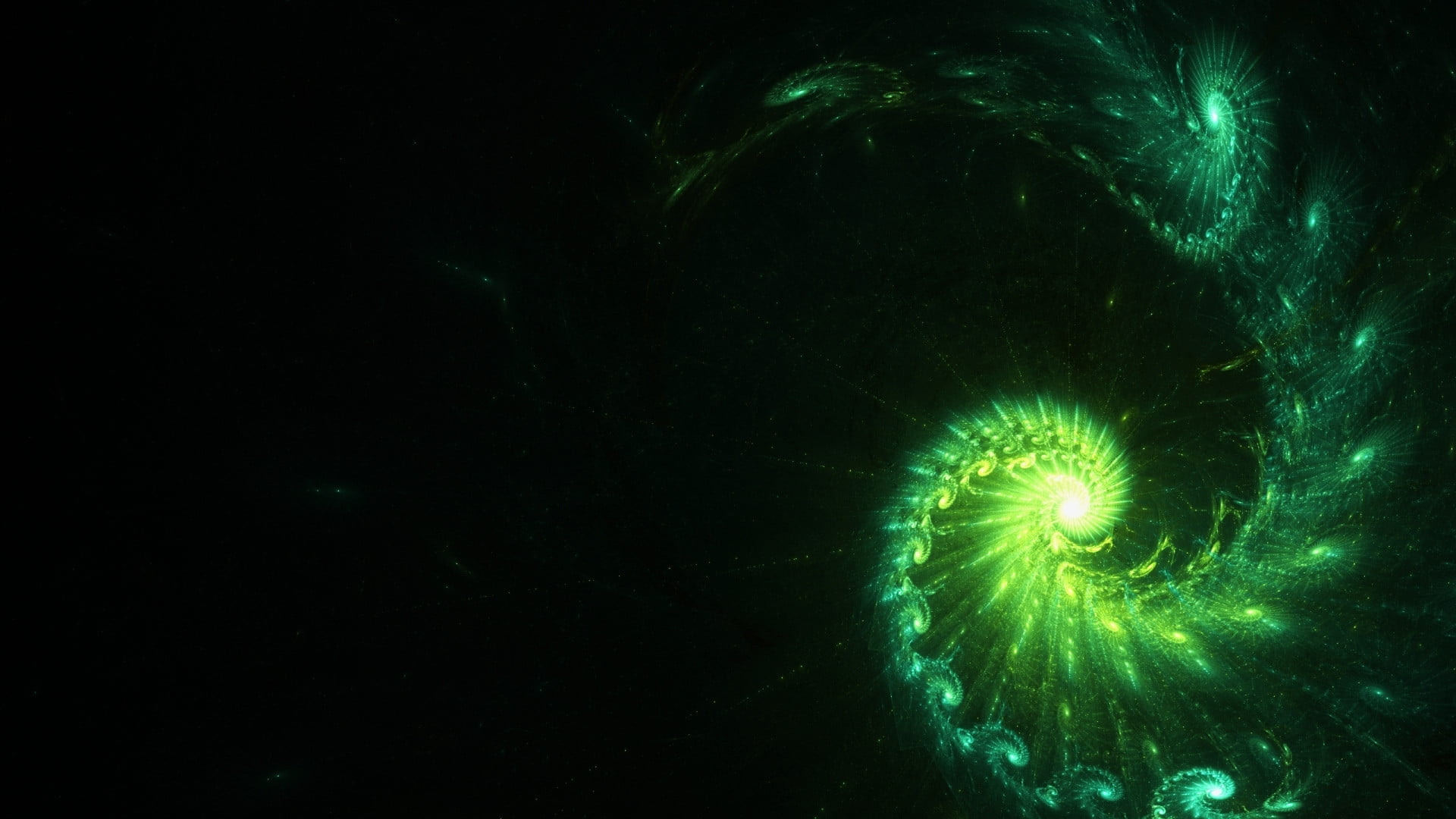 light - natural phenomenon, jellyfish, colors, graphics, generated, bright, celestial body, glowing, effect, firework display, invertebrate, black background, HD Wallpaper