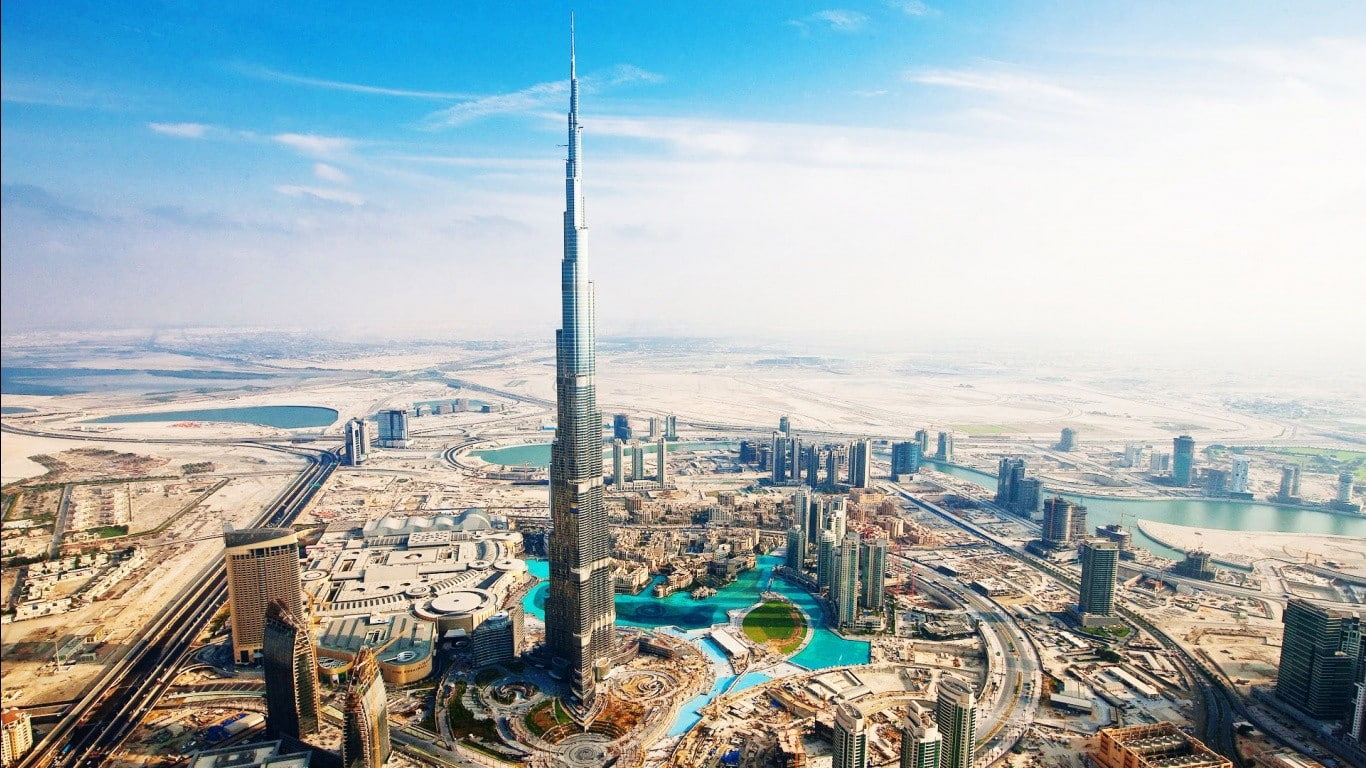 cityscape, khalifa, 720P, burj, burj khalifa, architecture, HD Wallpaper