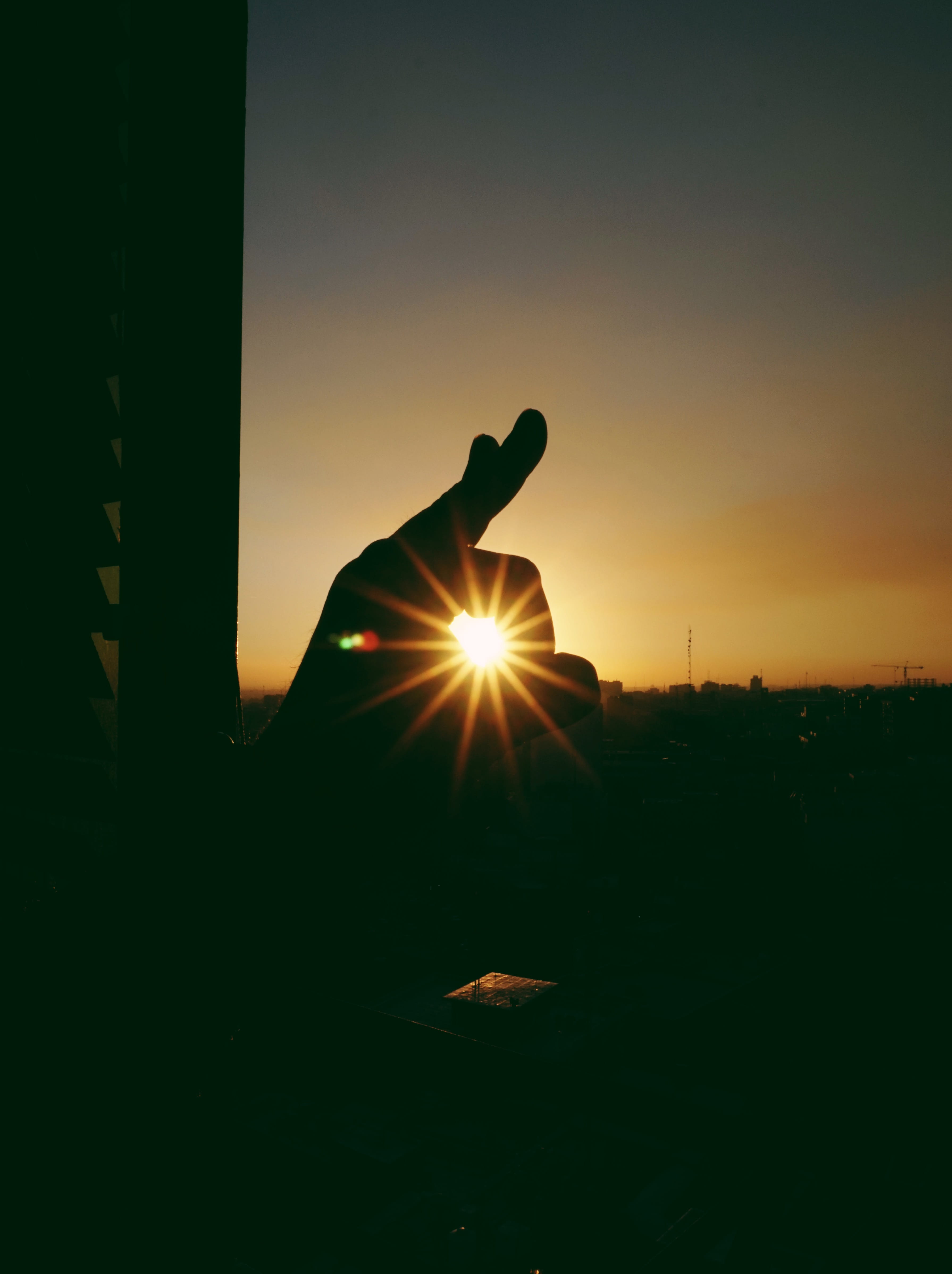 iran, sun, perfect, tranquility, sky, orange color, sunset, star, architecture, orange, sunbeam, one person, scenics - nature, flare, nature, real people, Phone HD Wallpaper