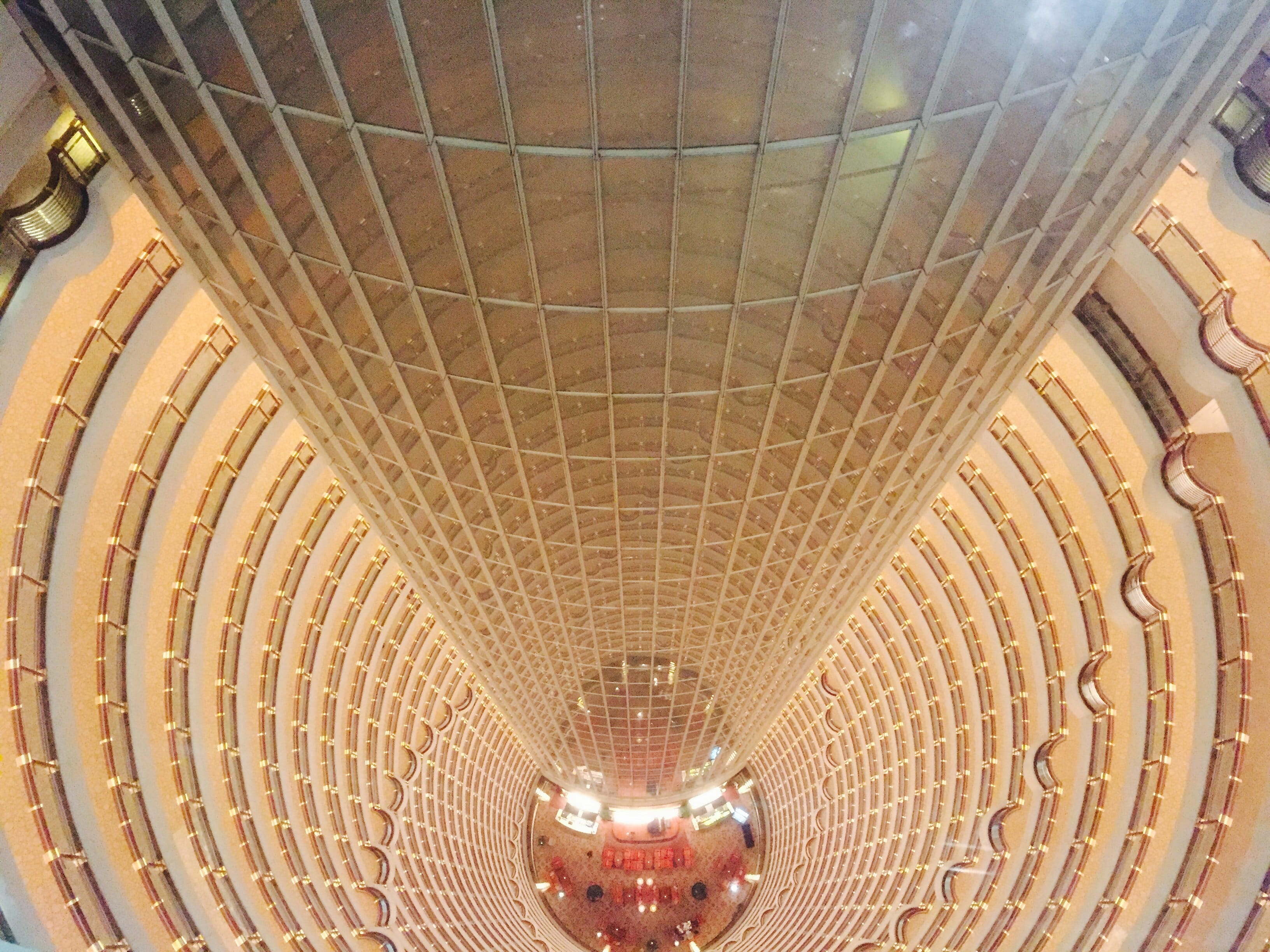 decoration, indoors, ceiling, no people, modern, history, people, luxury, Jin Mao Tower, light, day, famous Place, close-up, lighting equipment, built Structure, HD Wallpaper