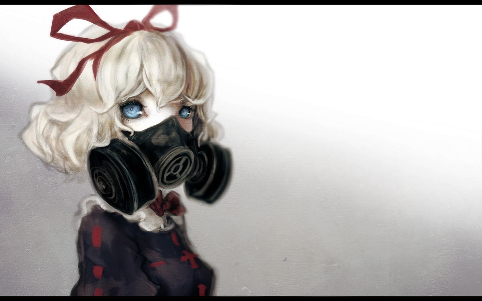 1080P, Touhou, yellow, x, art, eyes, hd, sideboob, anime, hot, marisa, blondes, kirisame, HD Wallpaper