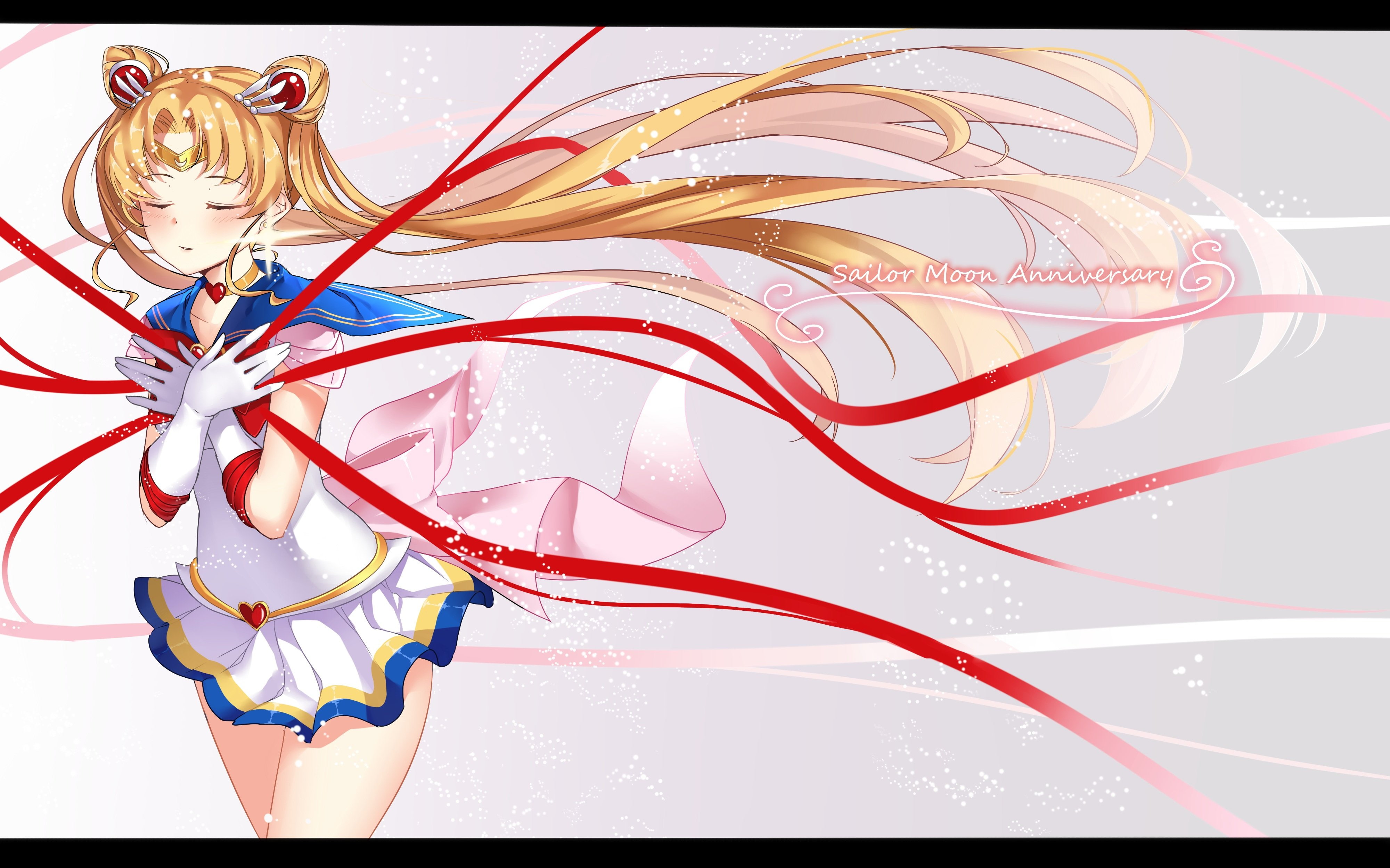 takeuchi, moon, beautiful, tsukino, naoko, long, hair, usagi, girl, 4K, sailor, HD Wallpaper