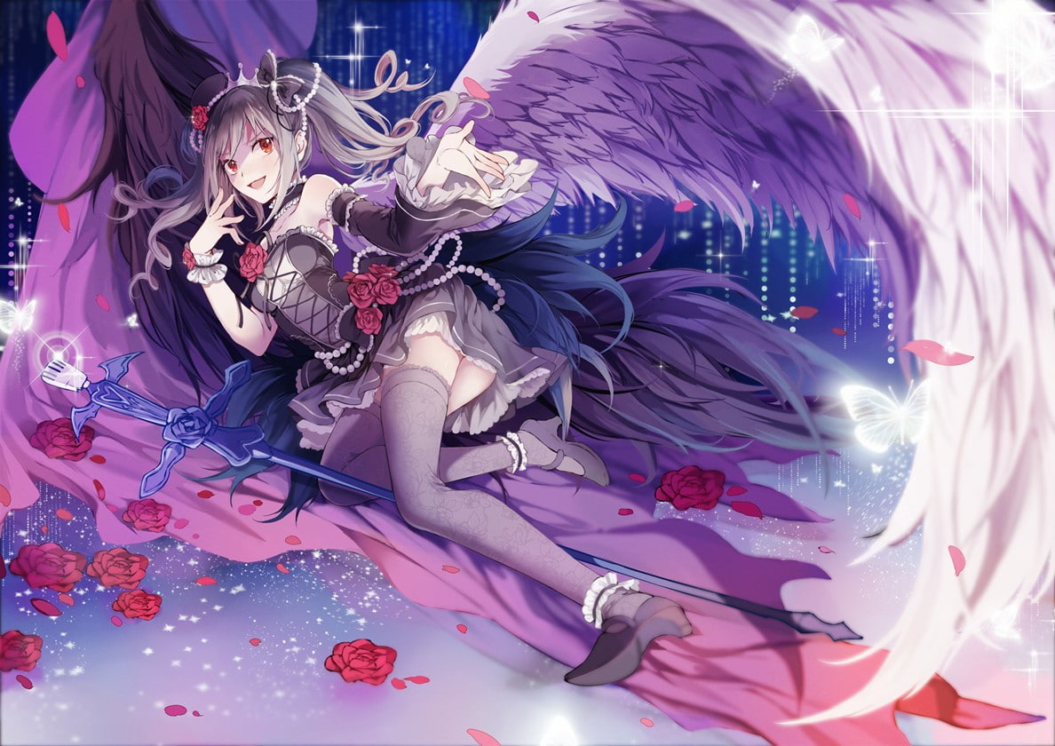 young adult, 480P, adult, leisure activity, Kanzaki Ranko, multi colored, illuminated, fashion, real people, anime girls, indoors, clothing, casual clothing, HD Wallpaper