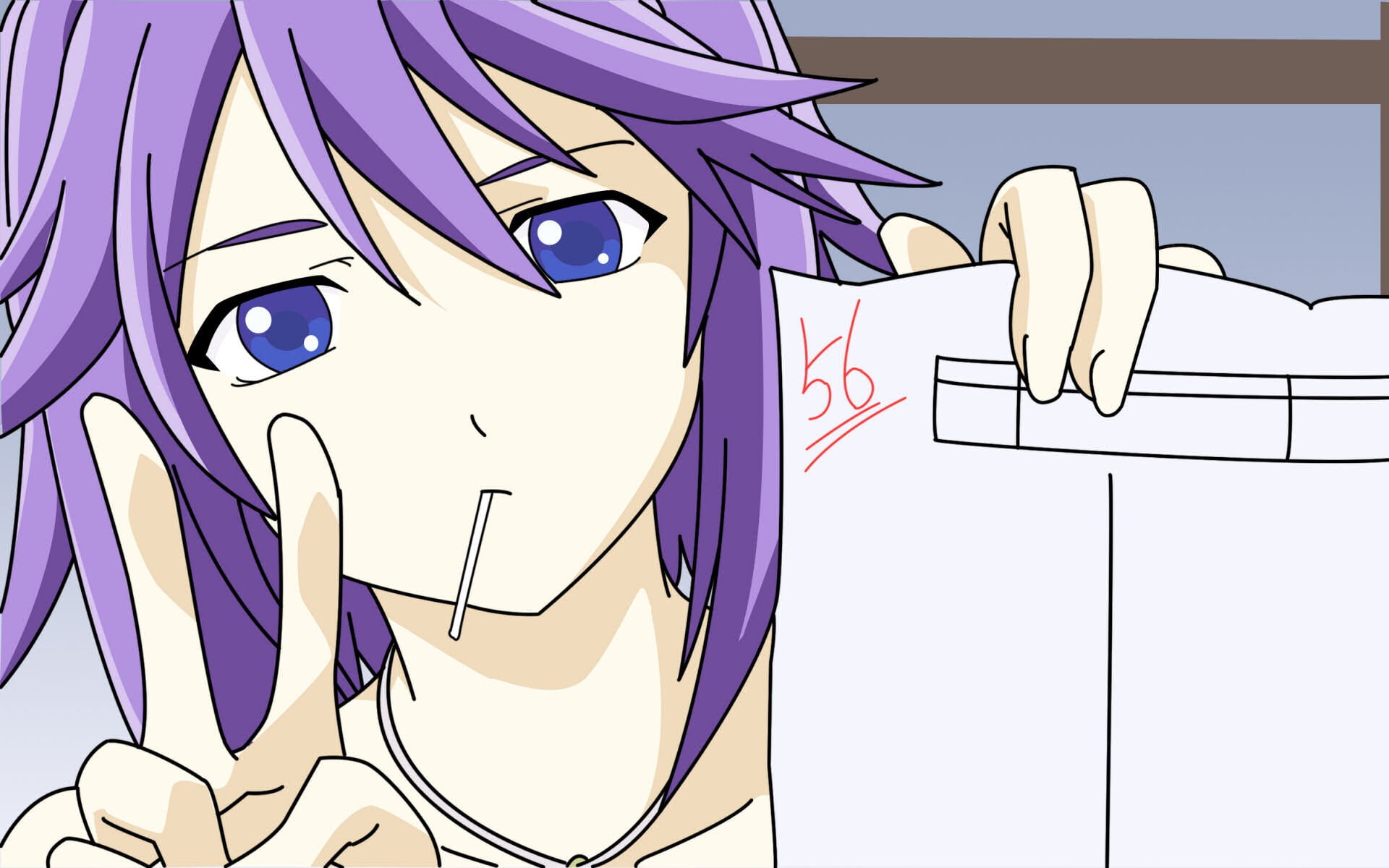 creativity, Rosario + Vampire, representation, human representation, white background, studio shot, close-up, 1080P, white color, drawing - art product, HD Wallpaper