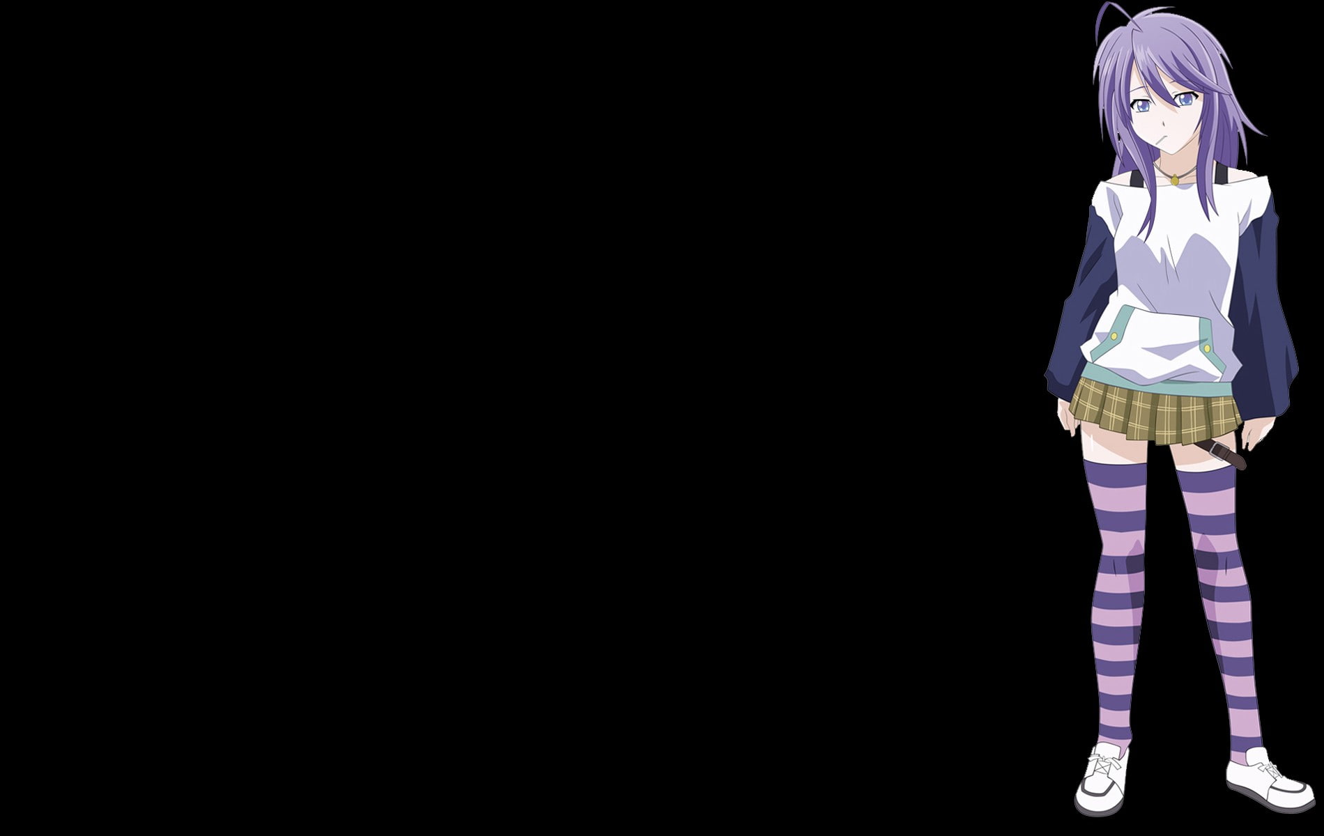 one person, lifestyles, clothing, obscured face, 720P, child, full length, anime, portrait, women, standing, young adult, looking at camera, Shirayuki Mizore, HD Wallpaper