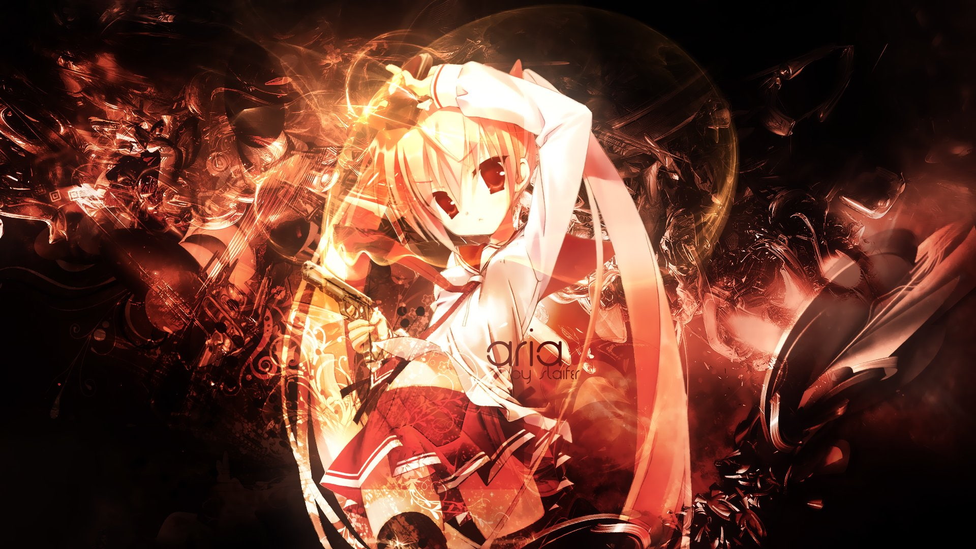 Anime, Aria The Scarlet Ammo, 1080P, HD Wallpaper