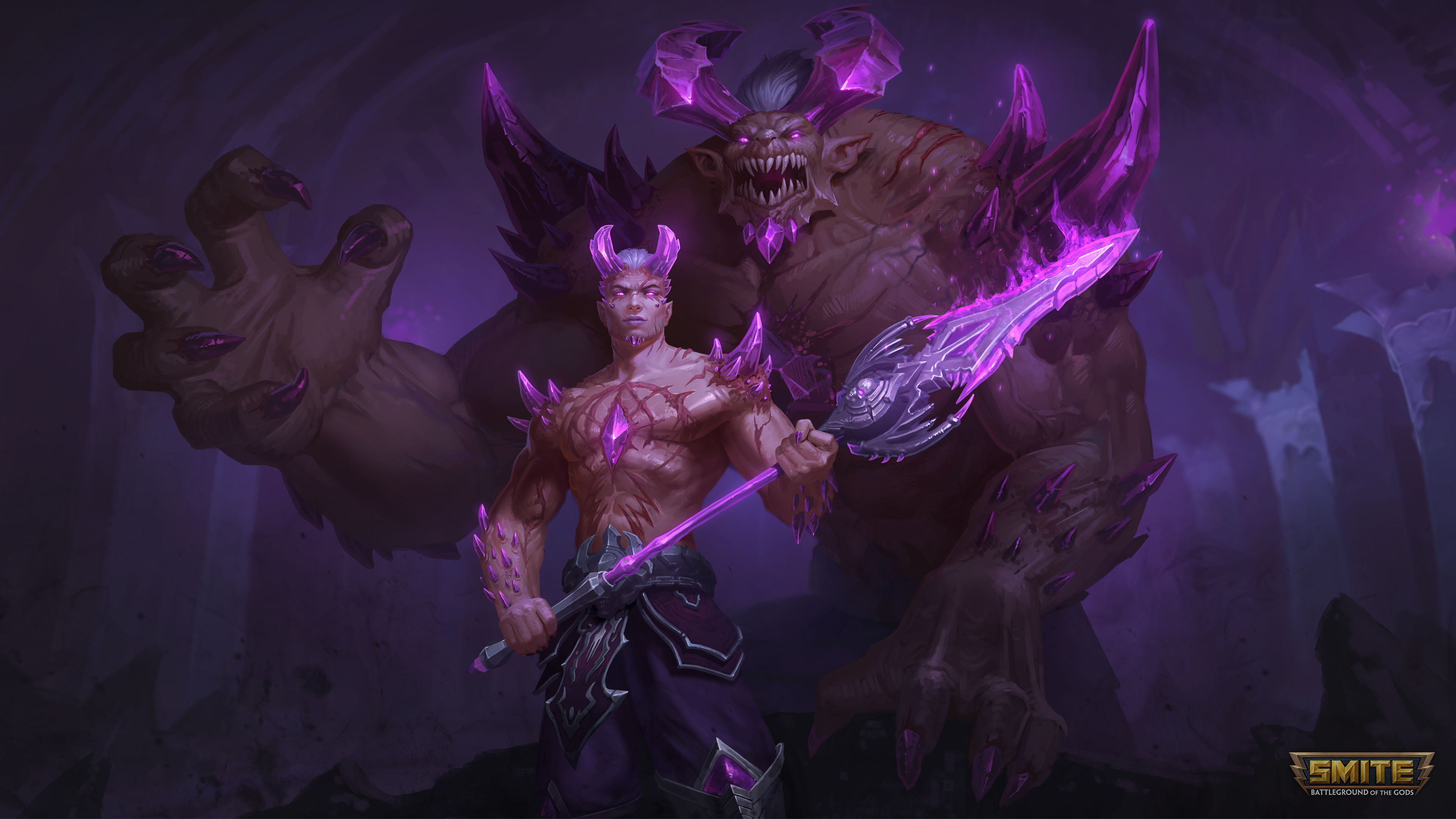 4K, Video Game, Smite, Cu Chulainn (Smite), HD Wallpaper