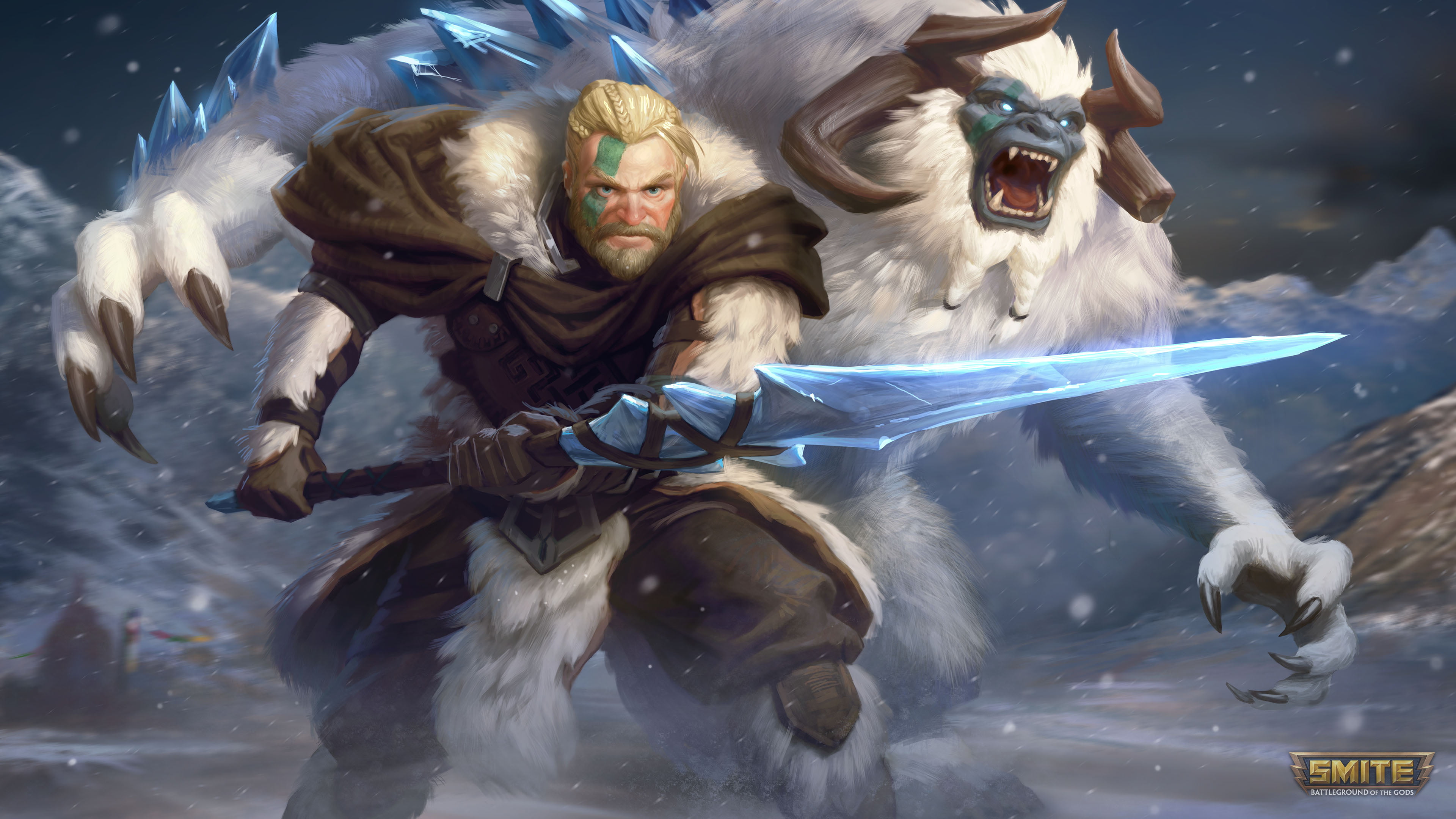 Smite, Video Game, Cu Chulainn (Smite), 4K, HD Wallpaper