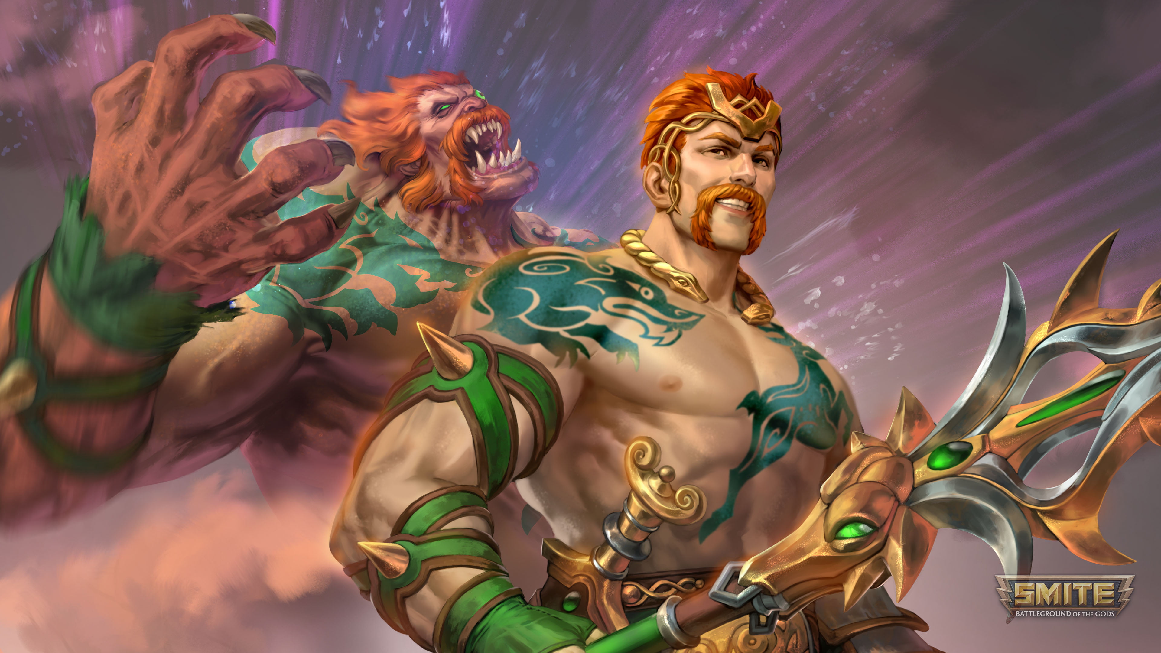 4K, Smite, Cu Chulainn (Smite), Video Game, HD Wallpaper