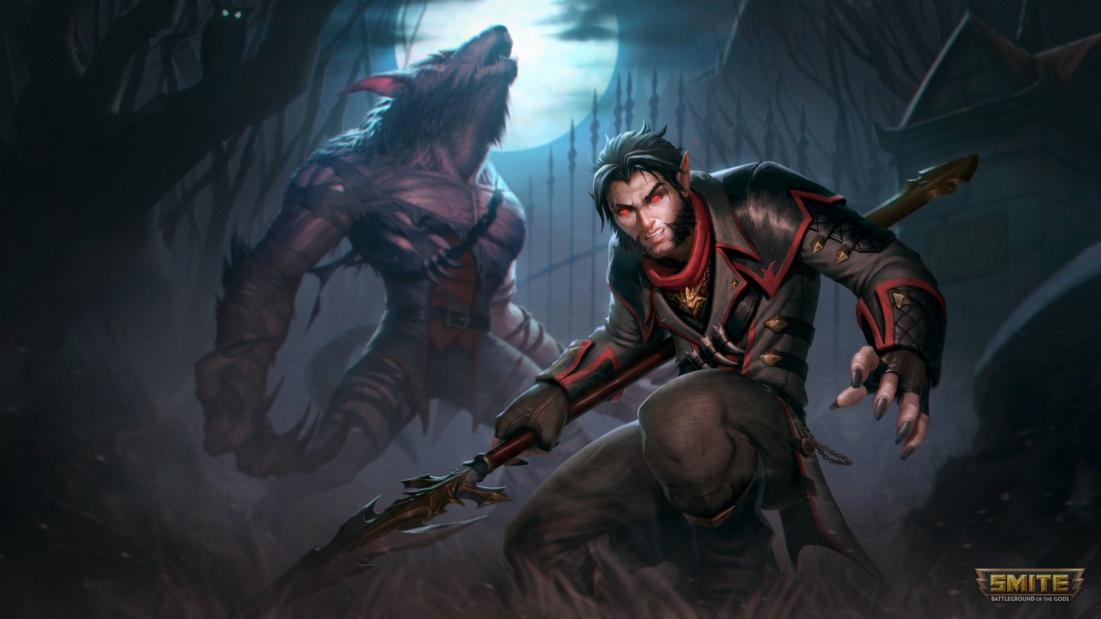4K, Video Game, Cu Chulainn (Smite), Smite, HD Wallpaper