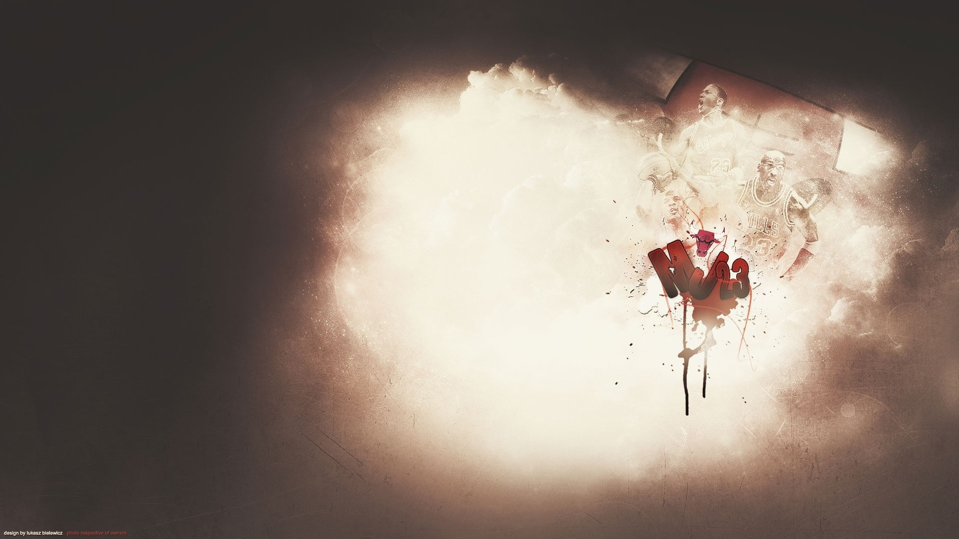 1080P, jordan, Clouds, people, art, x, Legend, bulls, michael, hd, majesty, flash, chicago, HD Wallpaper