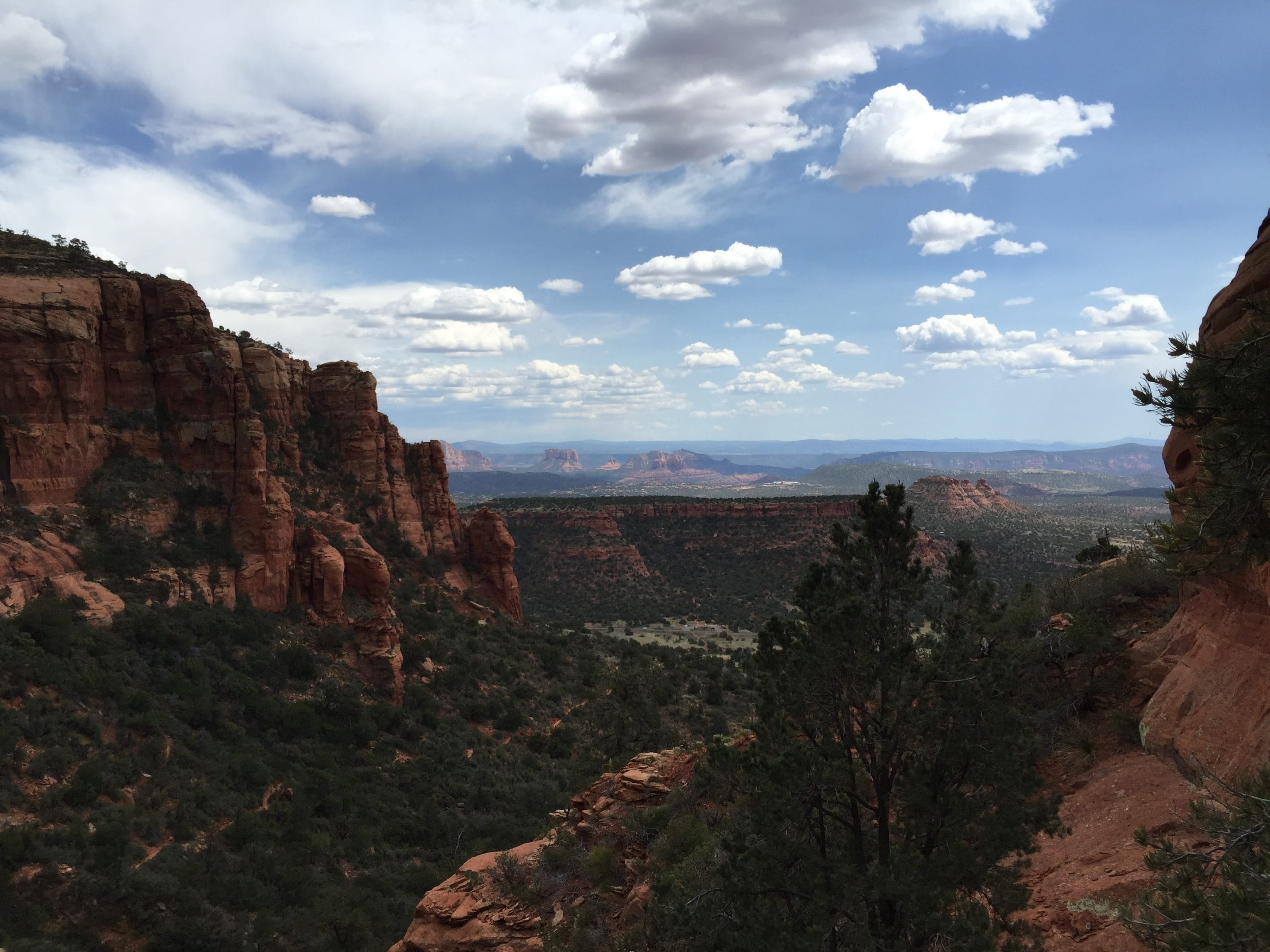 tranquility, cloud - sky, environment, nature, plant, desert, mountain, no people, majesty, solid, beauty in nature, geology, majestic, park, arizona, formation, HD Wallpaper