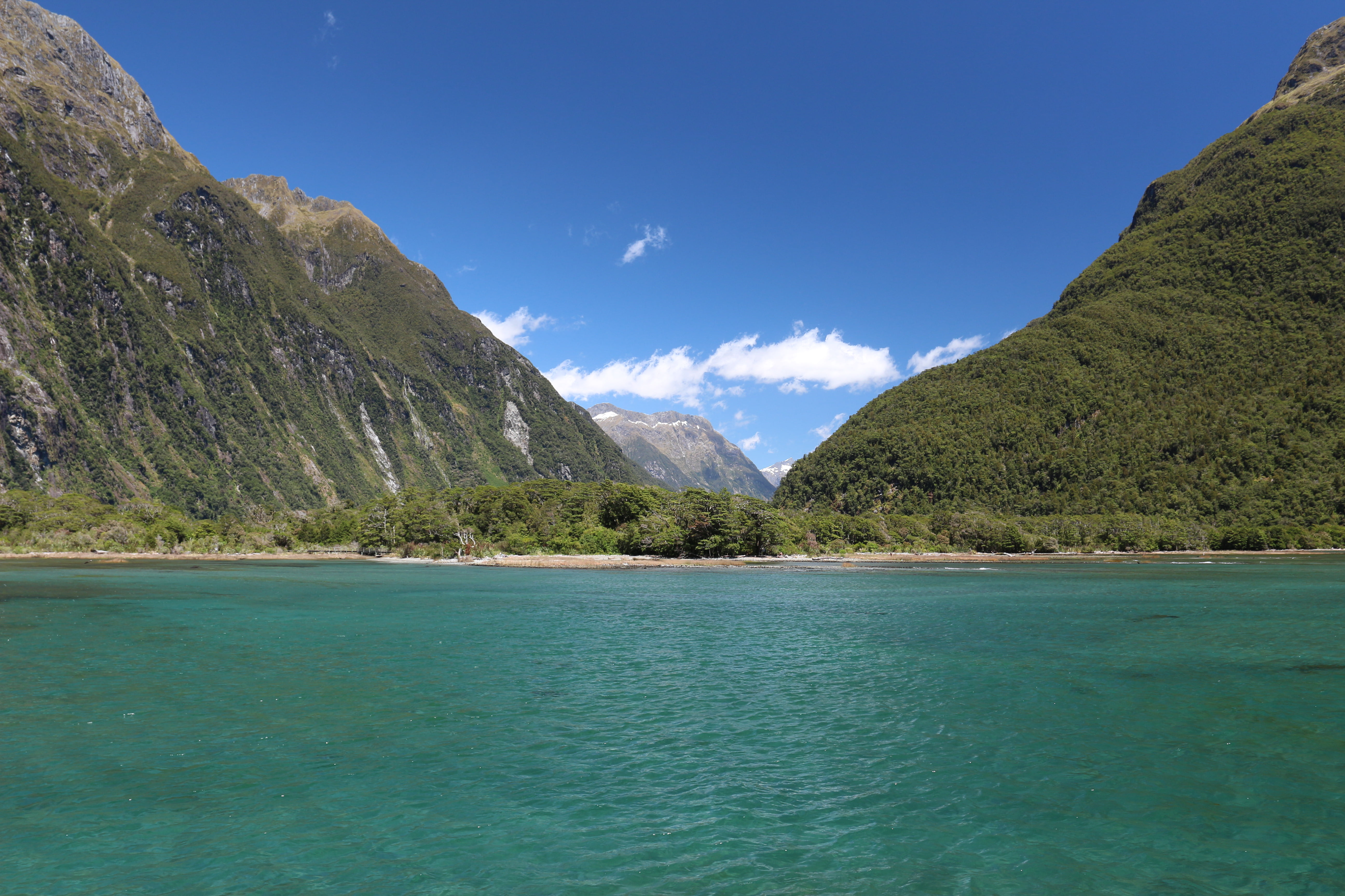 New Zealand, landscape, Fiordland National Park, 5K, HD Wallpaper