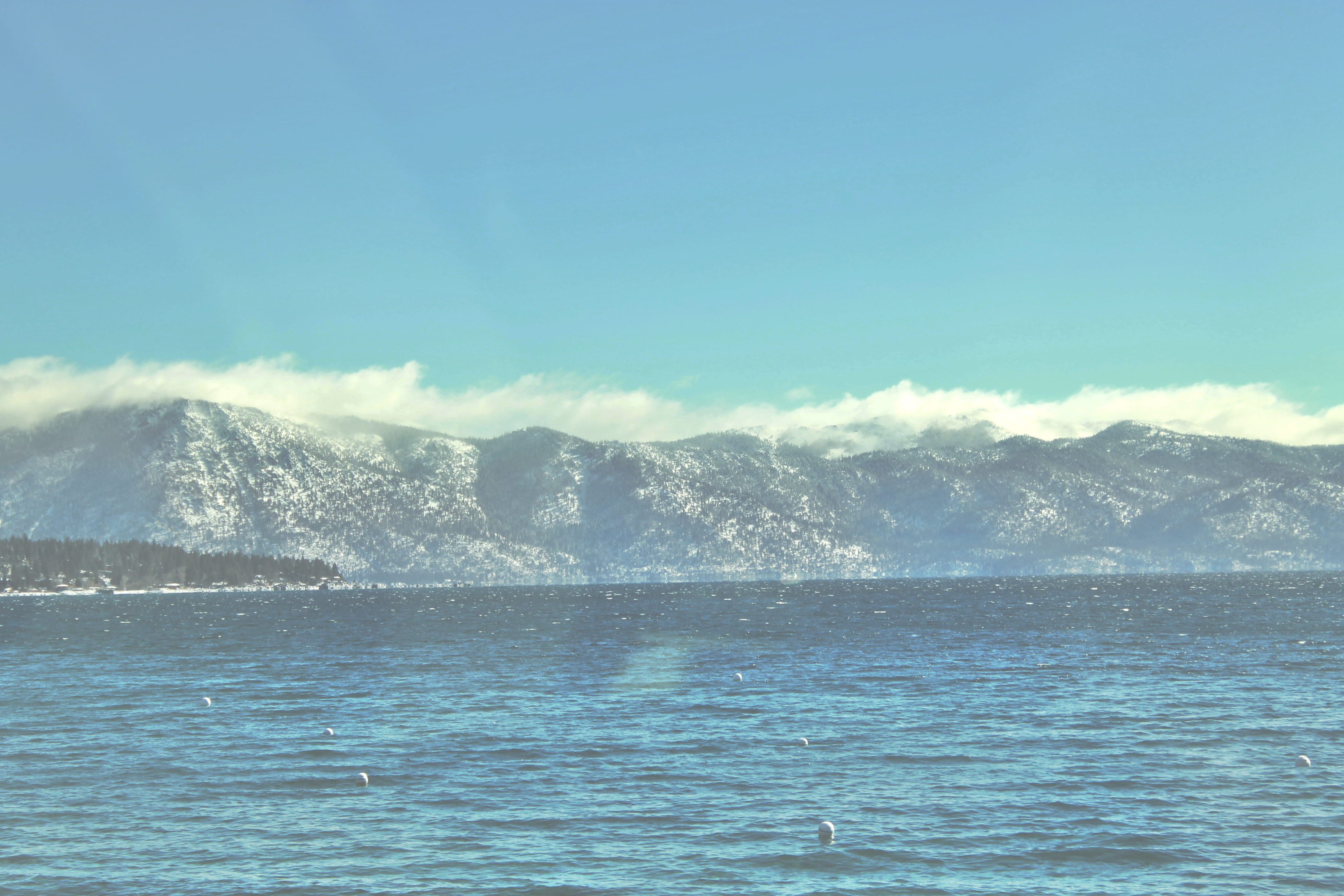 4K, power in nature, nature, water, tranquil scene, cloud - sky, mountians, idyllic, tranquility, sky, no people, day, smokey, motion, beauty in nature, HD Wallpaper