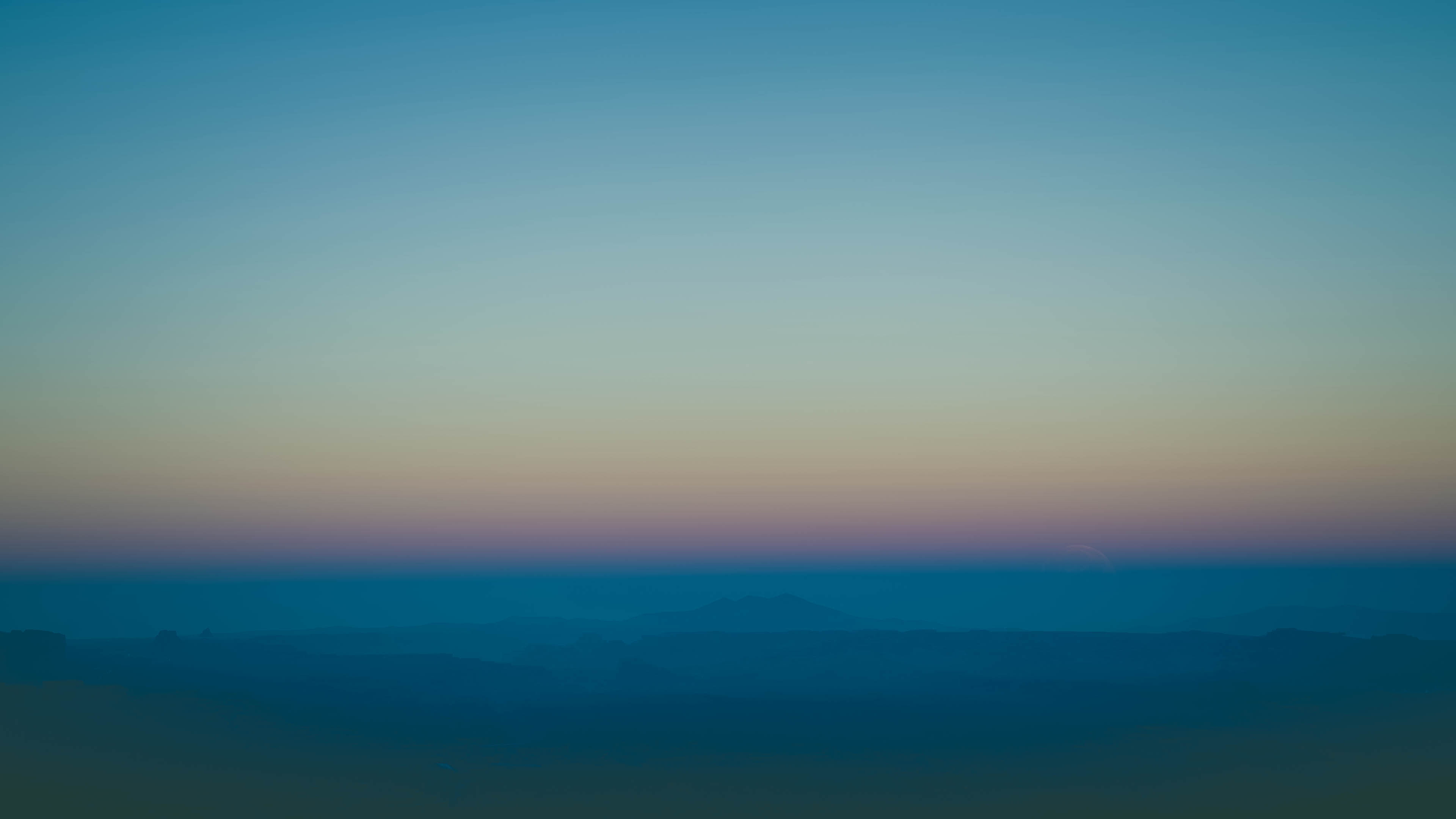 mountain, sunrise, tranquil scene, mountains, 4K, nature, remote, environment, tranquility, beauty in nature, scenics - nature, horizon, non-urban scene, HD Wallpaper