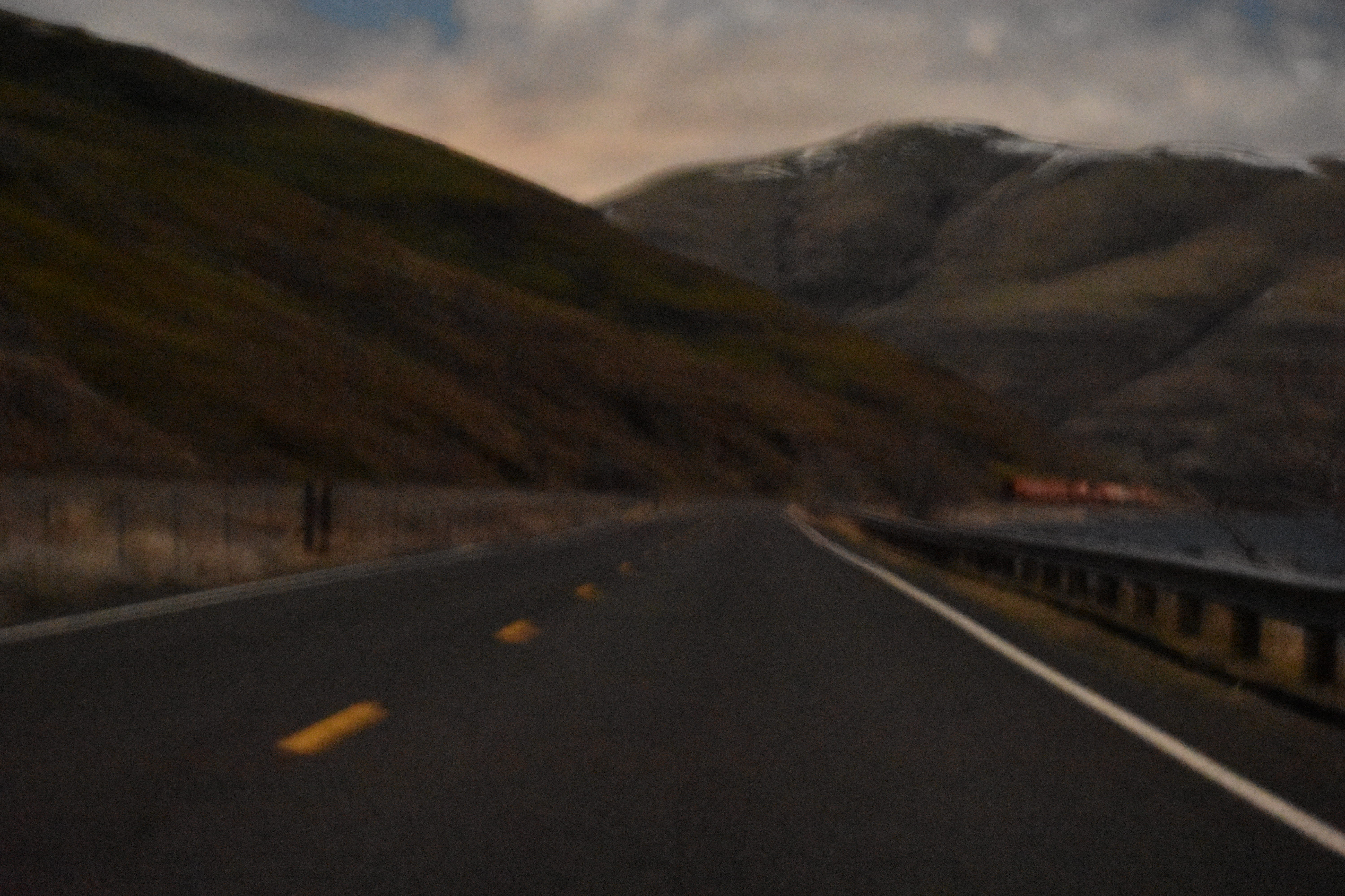 road, sign, full moon, road trip, snake river, scenics - nature, no people, environment, night photography, mountain, multiple lane highway, 5K, symbol, HD Wallpaper