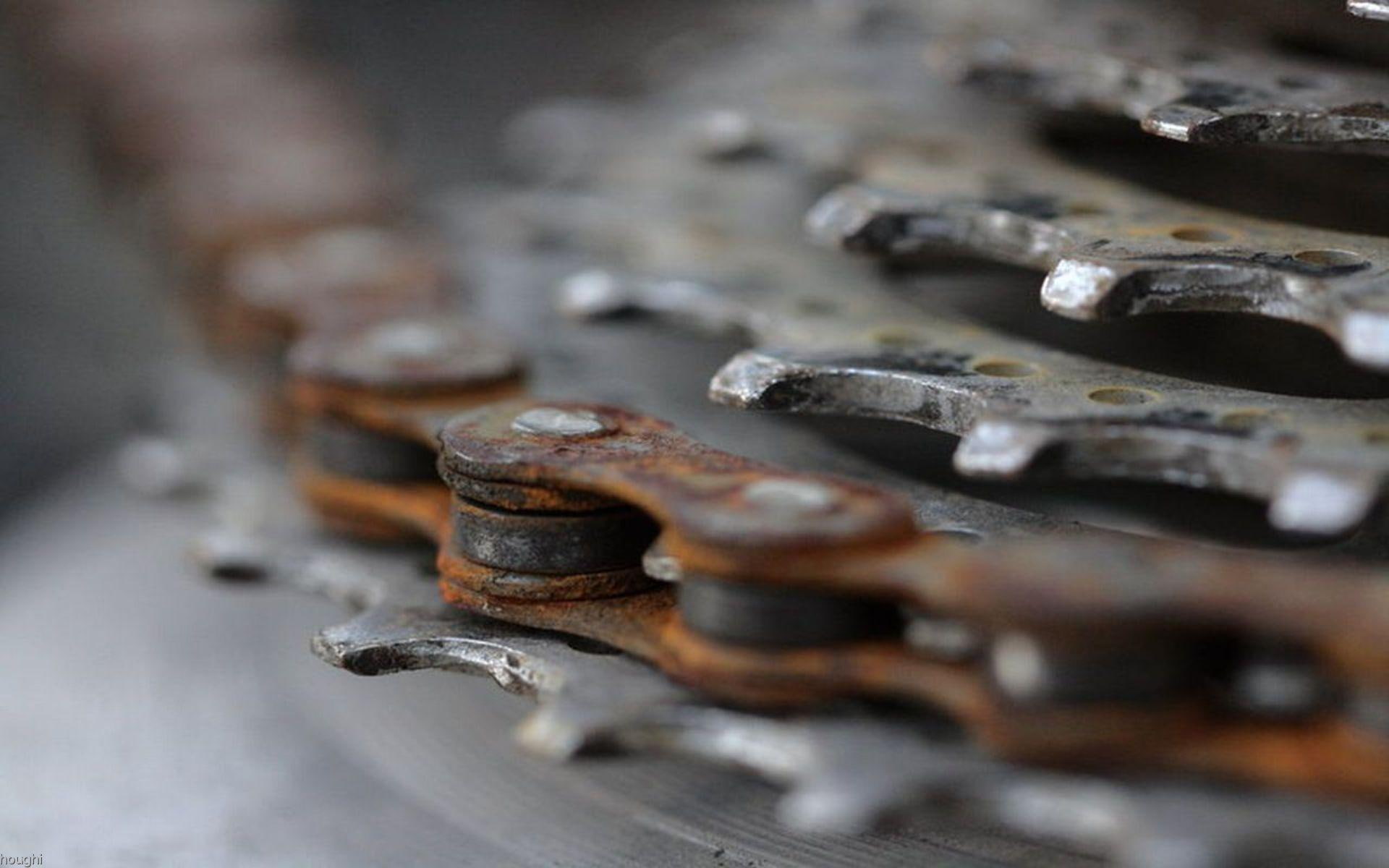 bike, rust, 1080P, chain, 3d and abstract, rusty, gears, HD Wallpaper