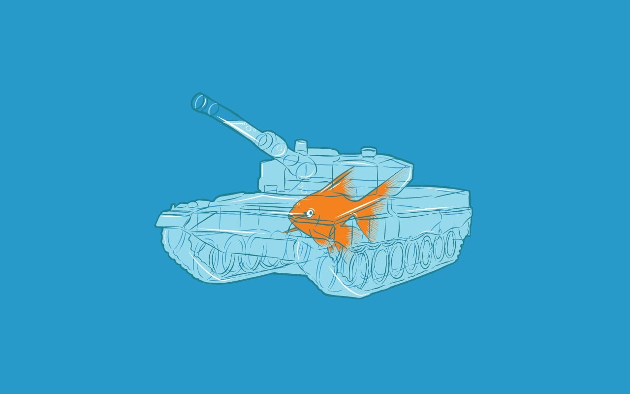 indoors, tank, white, orange color, business, blue background, yellow, bird, fish, painting, studio shot, education, cut out, blue, representation, minimalism, HD Wallpaper
