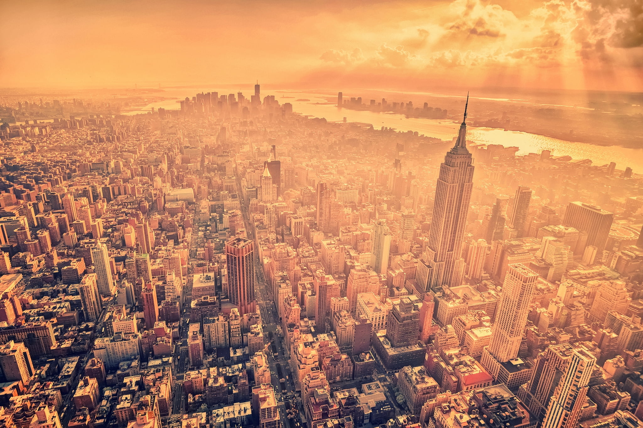 residential district, landscape, cityscape, travel Destinations, outdoors, empire State Building, architecture, united Arab Emirates, building, tall - High, HD Wallpaper