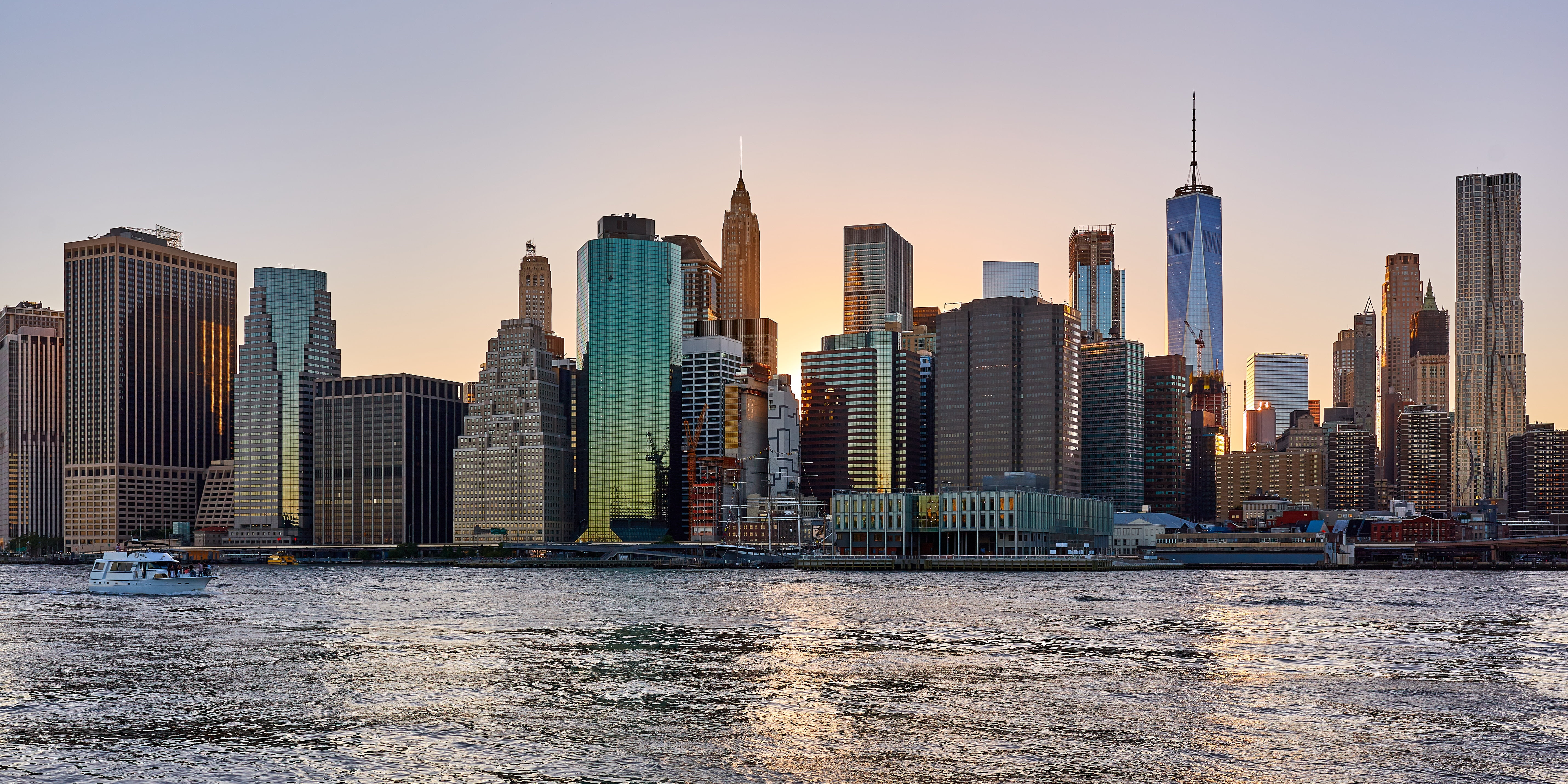 built Structure, color, manhattan - New York City, outdoors, urban Scene, cityscape, spire, modern, assorted, building Exterior, panoramic, office, uSA, HD Wallpaper
