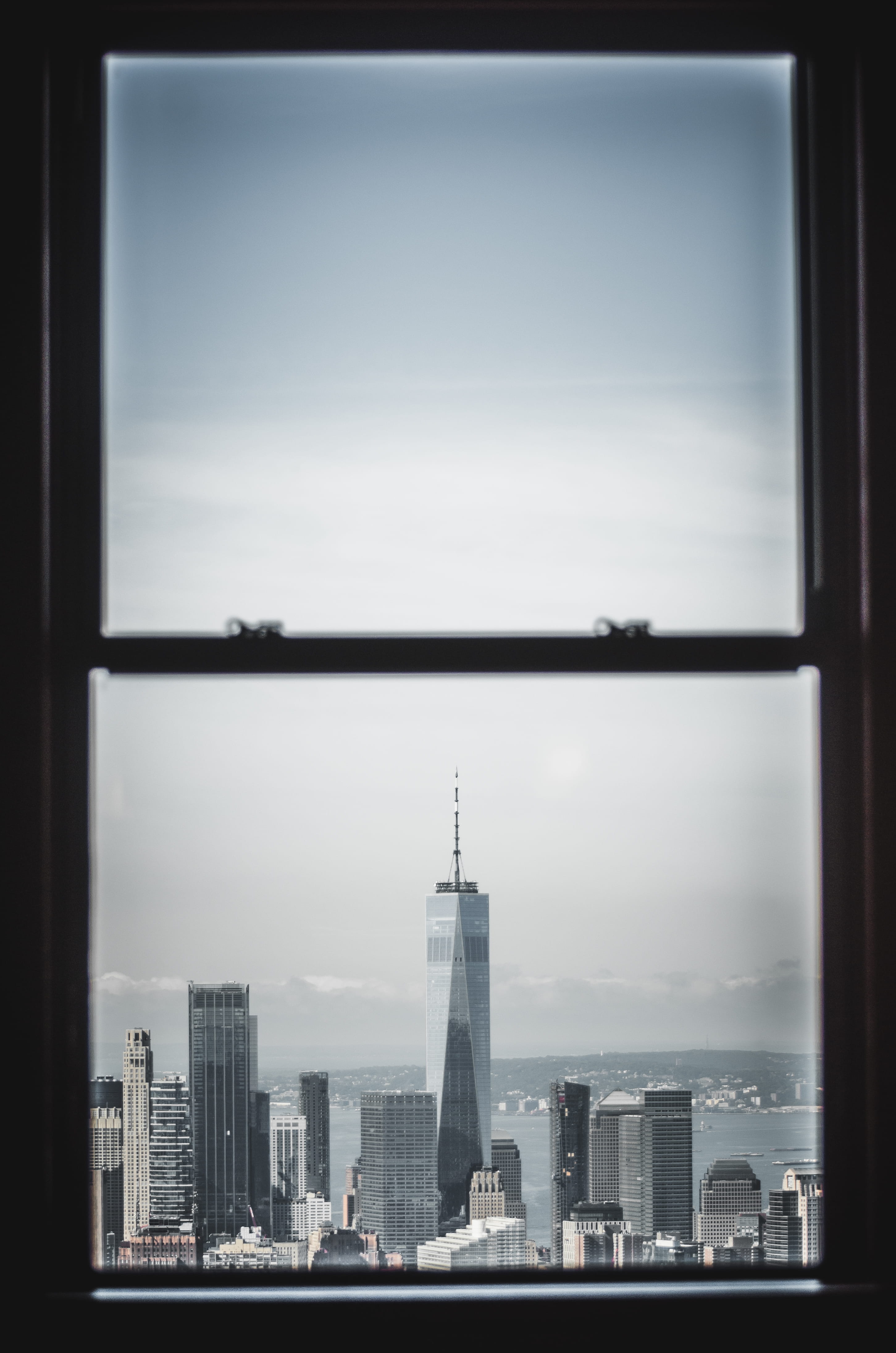 building Exterior, modern, tourism, daytime, place, travel Locations, architecture, city, new York State, skyscraper, highrise, window, gray, tourist destination, Phone HD Wallpaper