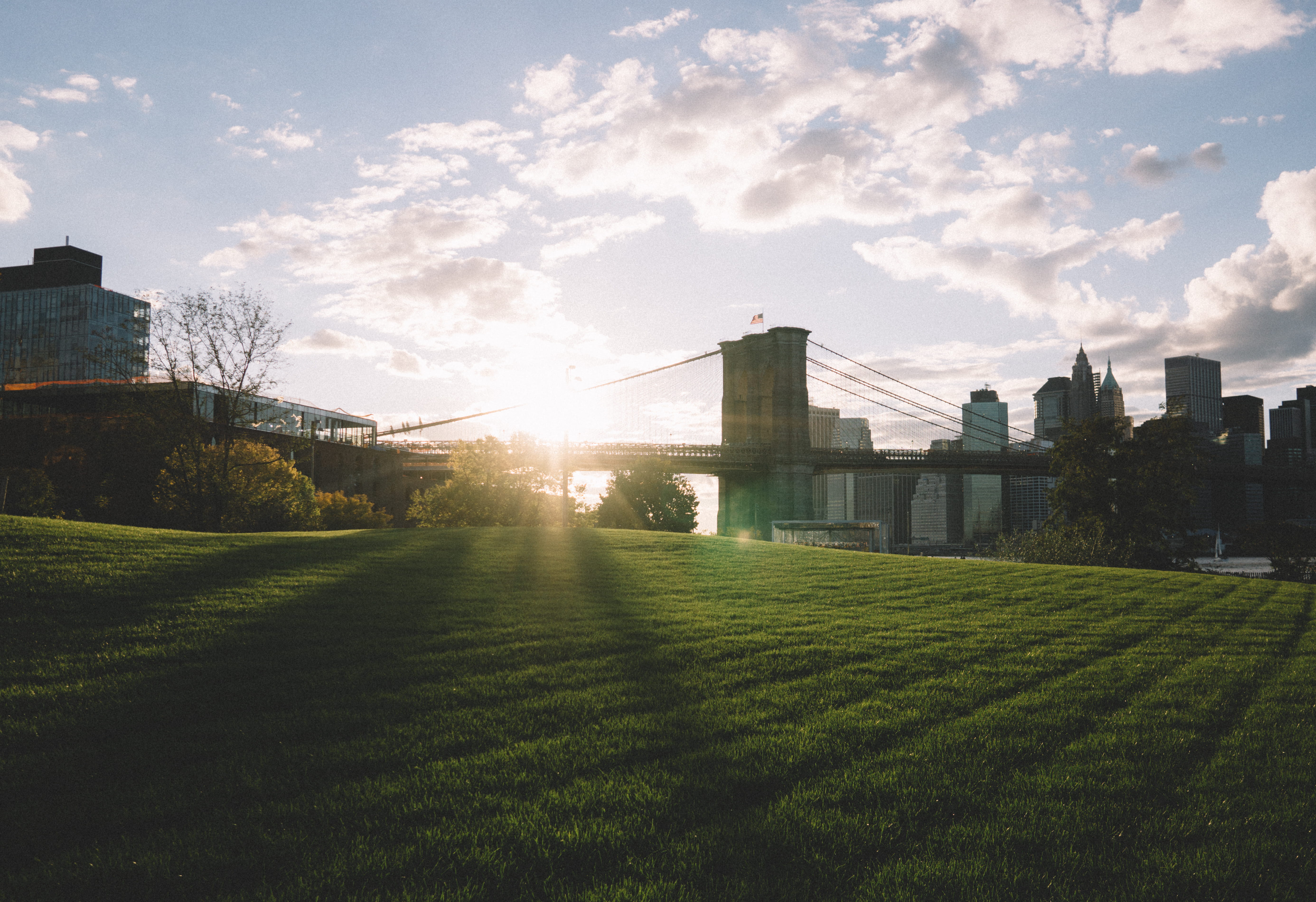 grass, built Structure, architecture, cloud - sky, landscape, growth, uK, field, sunbeam, building Exterior, lens flare, solar flare, no people, sun, sunlight, HD Wallpaper