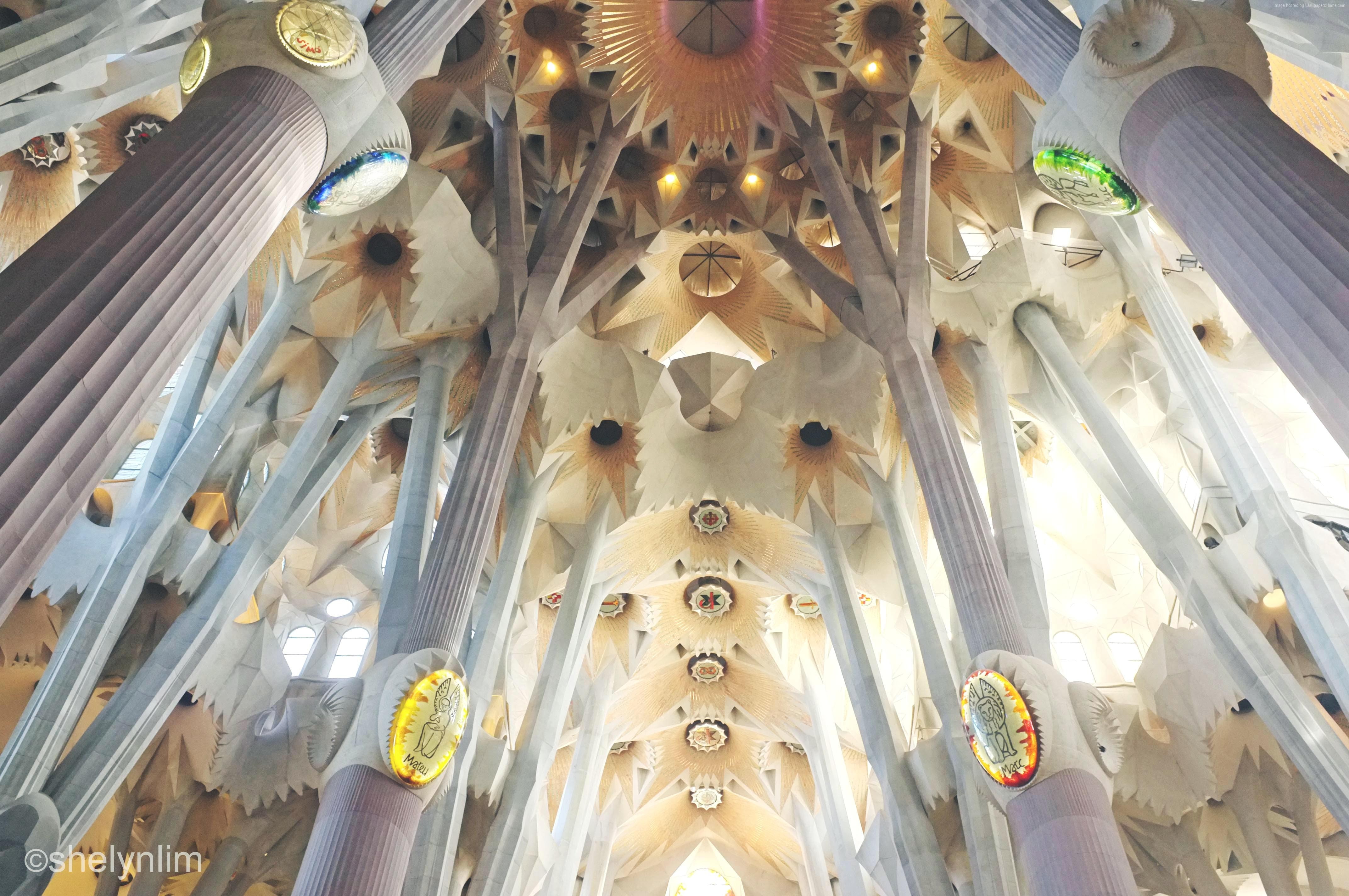 Barselona, Sagrada Família, 4K, Travel, Tourism, HD Wallpaper