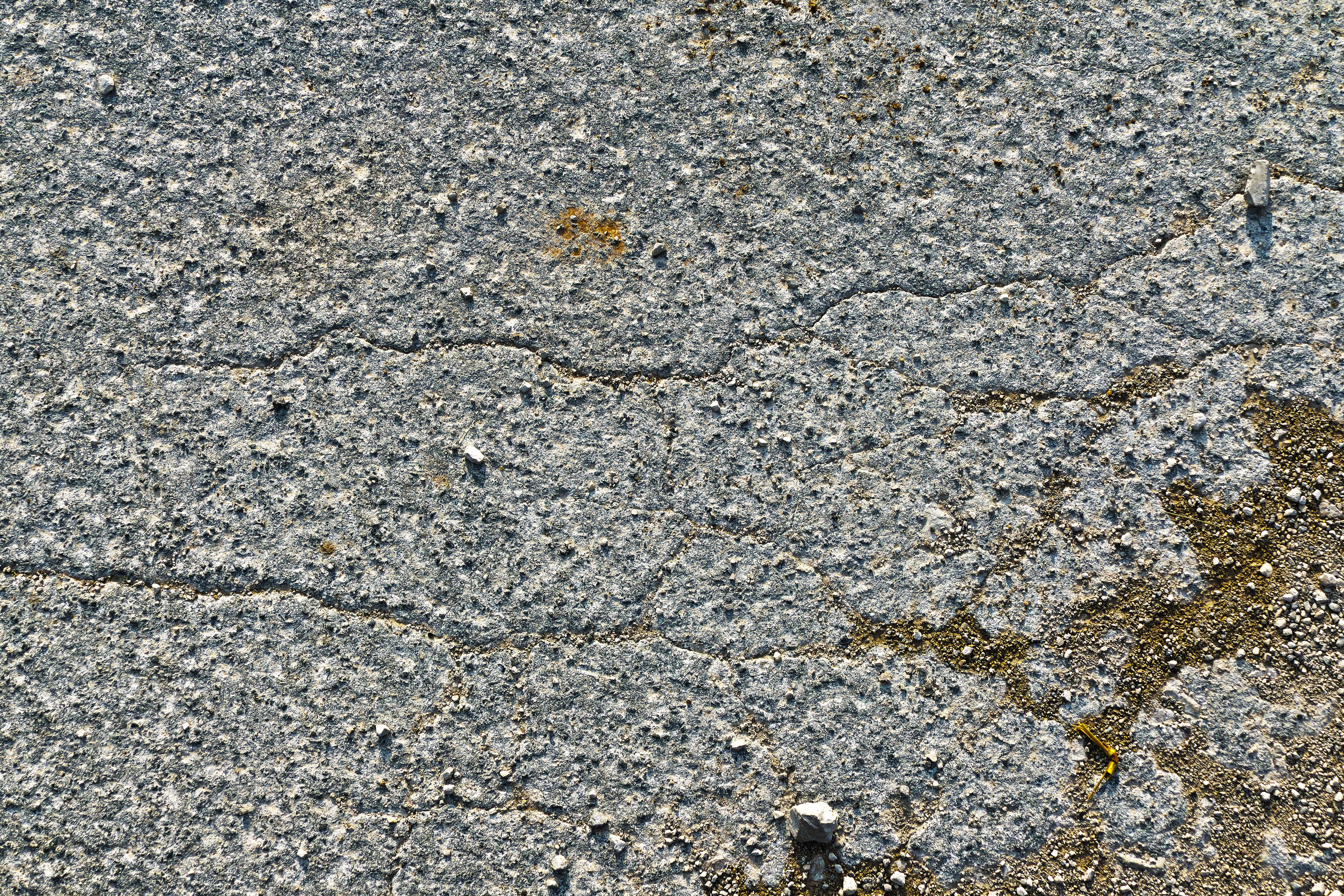 5K, concrete, texture, textured effect, erosion, full frame, city, ground, gravel, day, backgrounds, gray, road, transportation, textured, small stone, HD Wallpaper