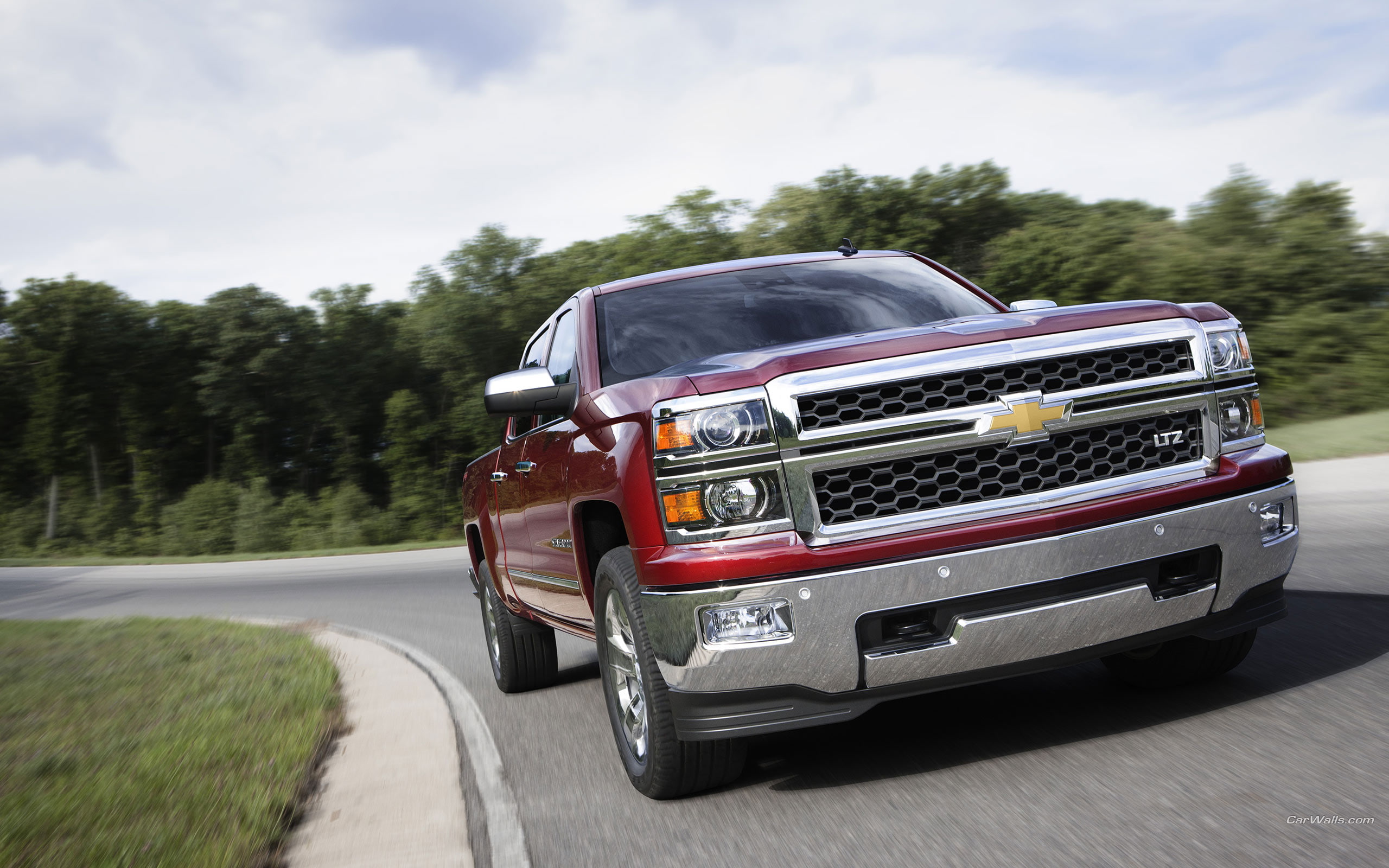 hd, silverado, chevrolet, cars, truck, 2K, HD Wallpaper