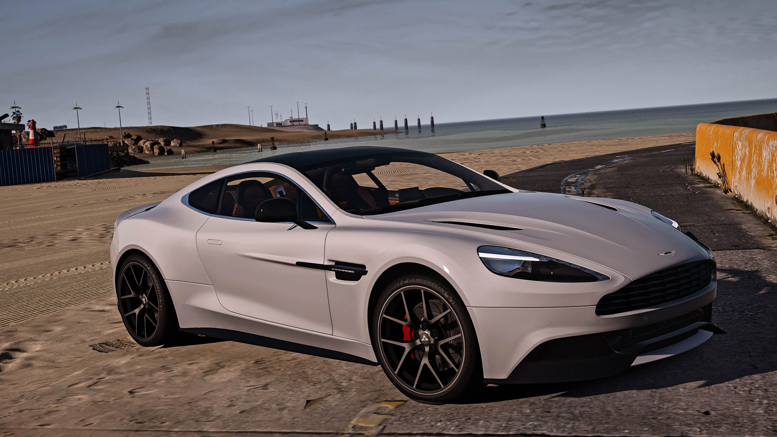 GTA, Aston Martin, Grand Theft Auto V, 2K, HD Wallpaper