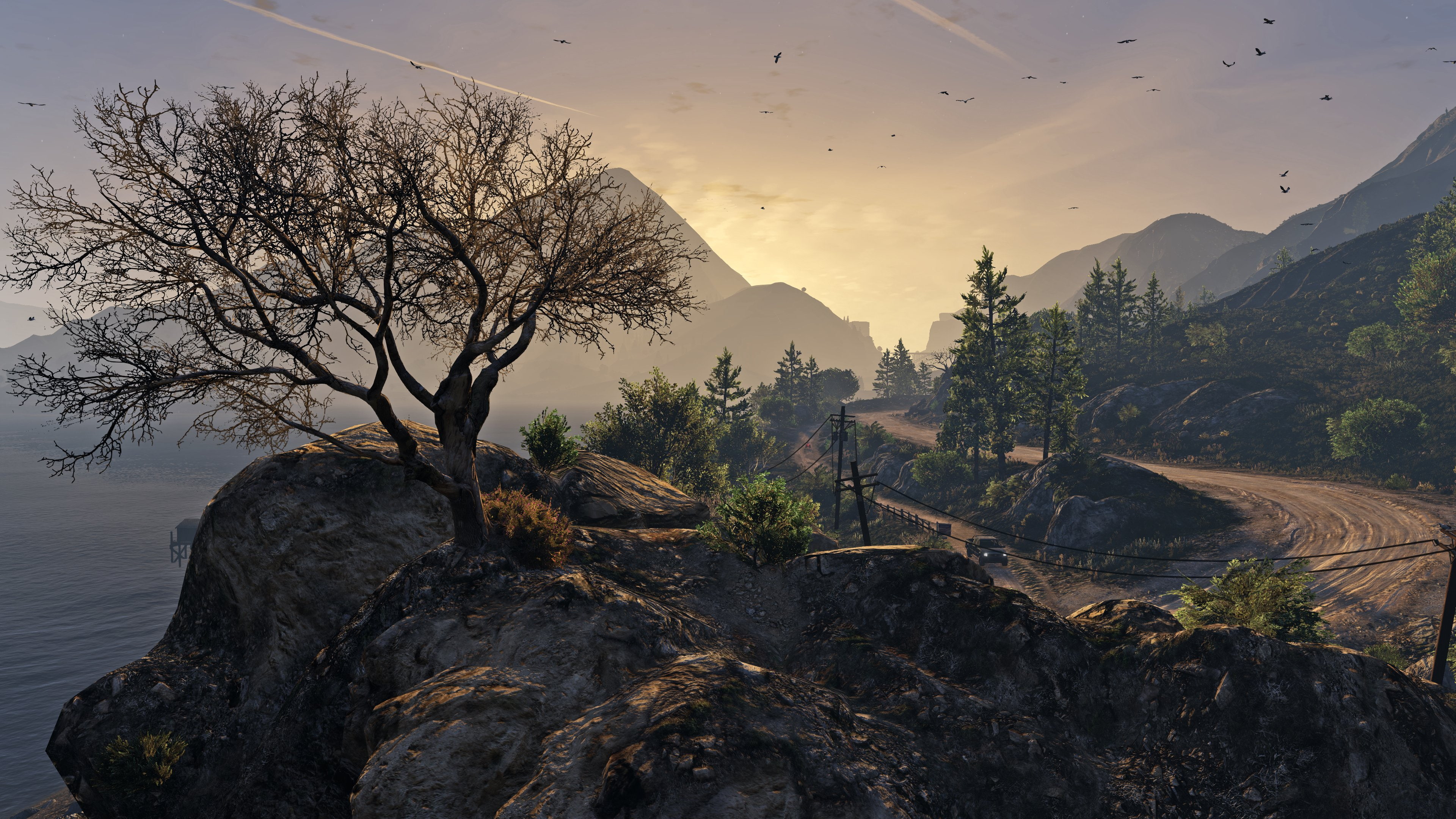 action, rockstar, theft, grand, violence, fighting, five, gta, 4K, adventure, auto, crime, HD Wallpaper