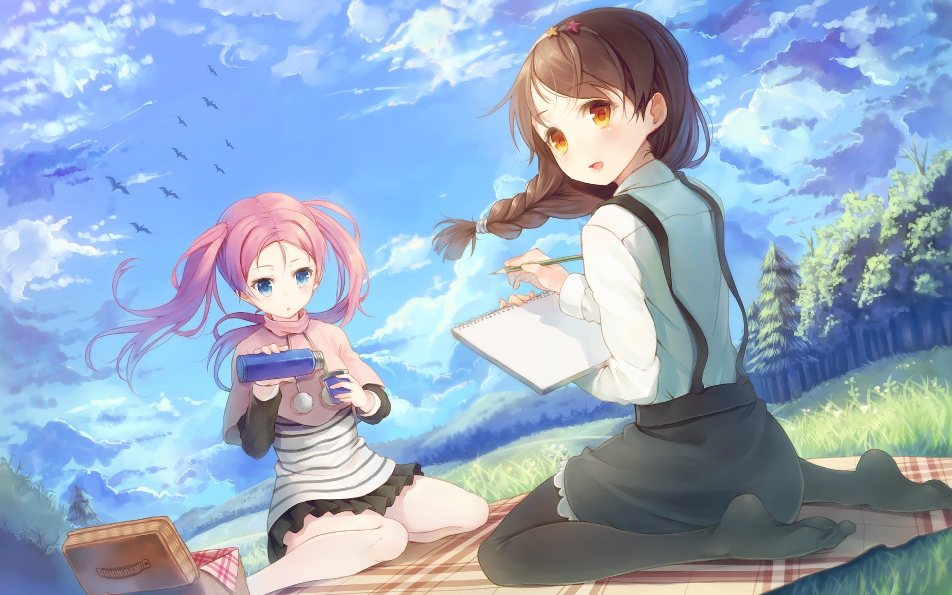 anime, 1080P, Your Diary, Hirosaki Kanade, HD Wallpaper