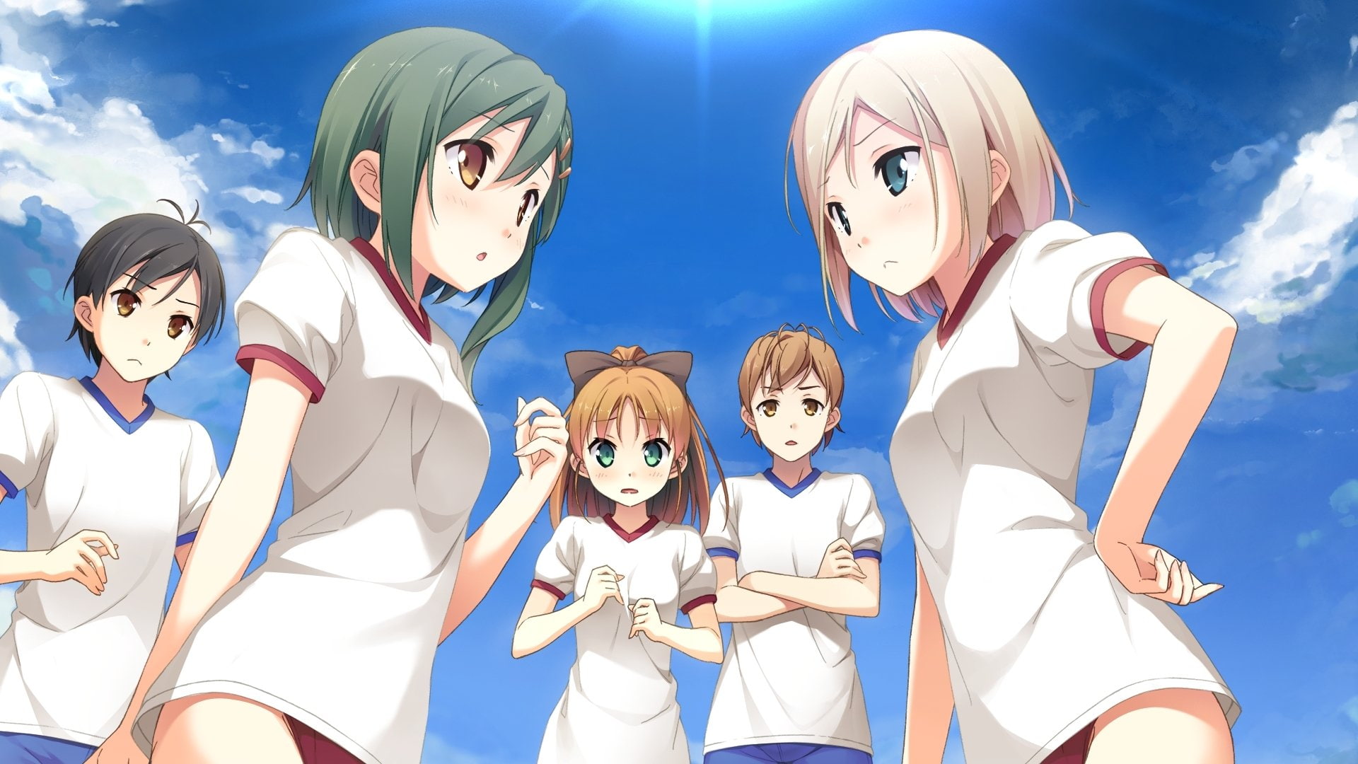 Anime, 1080P, Your Diary, Hirosaki Hibiki, Enomoto Kaho, Minagawa Yuuhi, HD Wallpaper