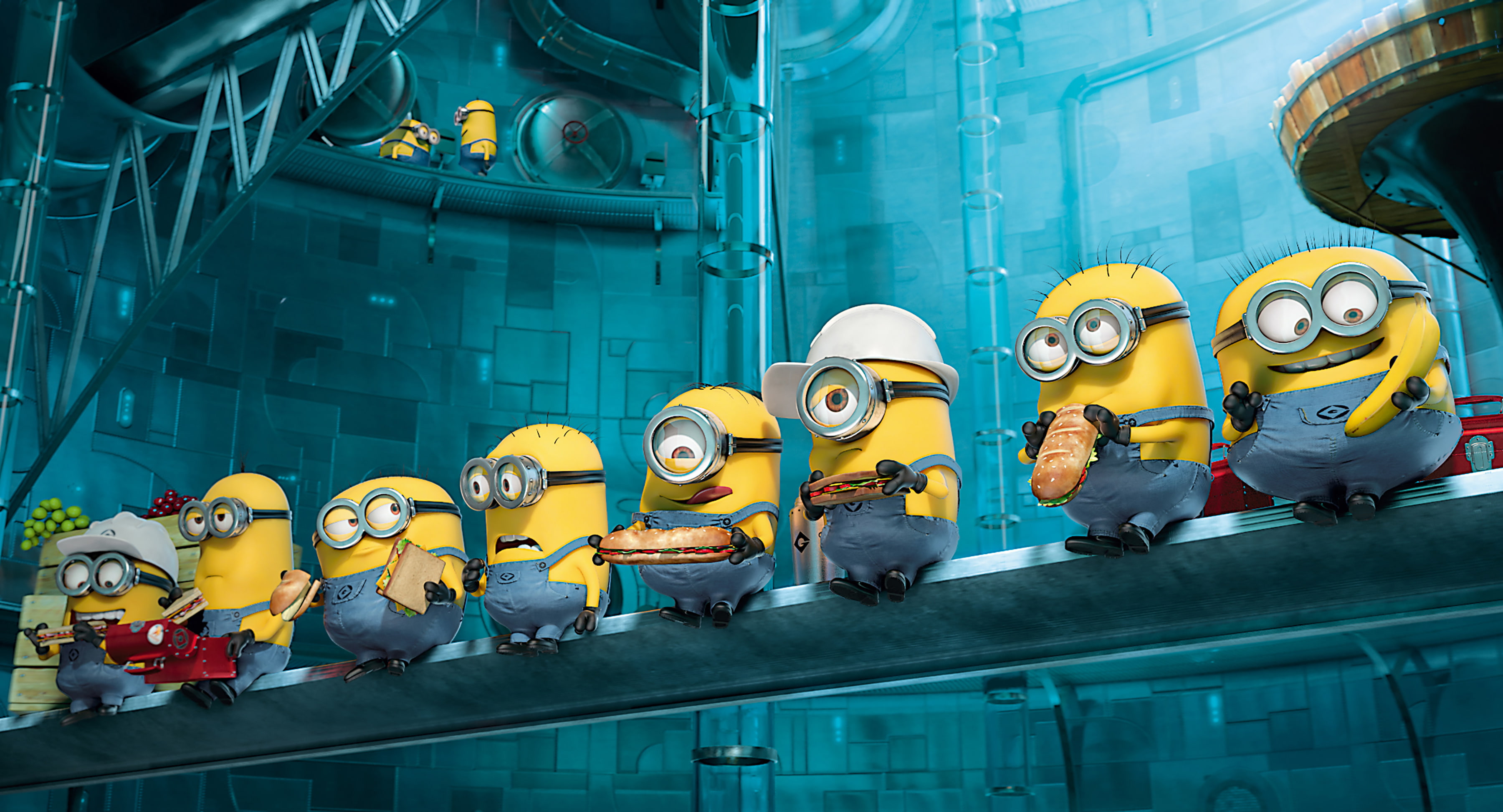 minions, paradise, 2K, movies, HD Wallpaper