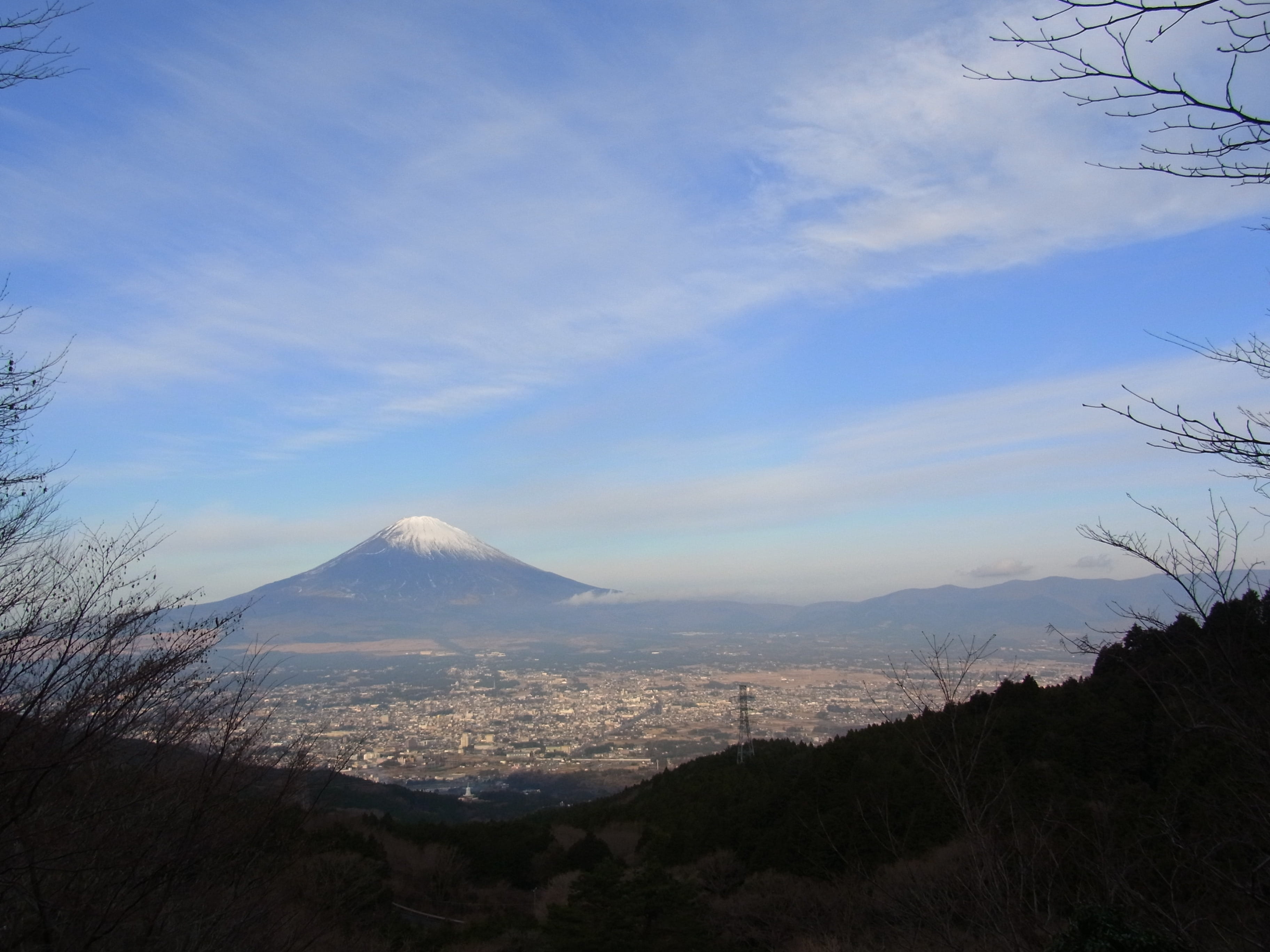 no people, non-urban scene, tranquil scene, travel destinations, otome toge, landscape, mountain, Mt Fuji, volcanic crater, Otome, outdoors, 2K, scenics - nature, HD Wallpaper
