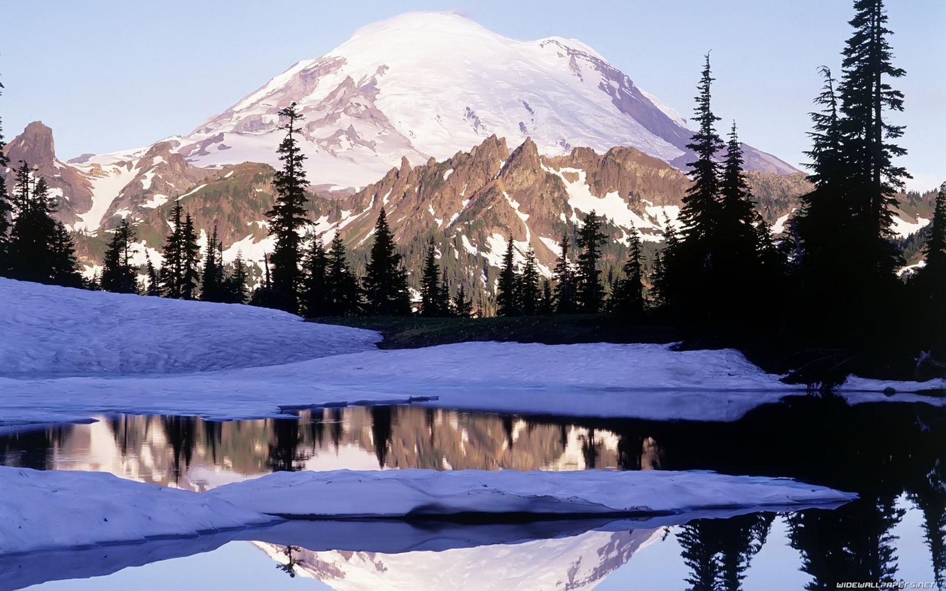 4k pic, scenery, 1920x1200, 1080P, Tipsoo, lake, nature, HD Wallpaper