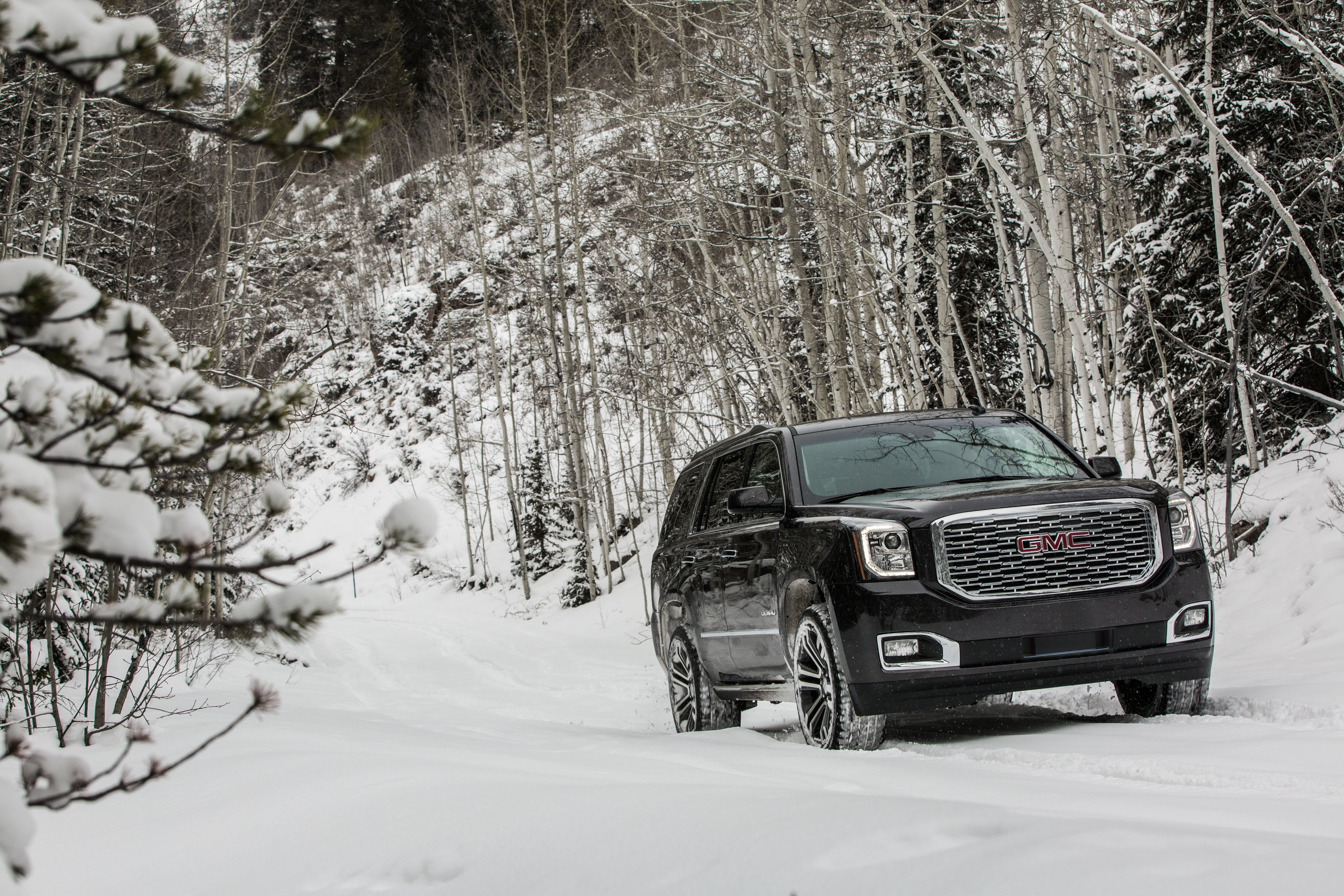 gmc, yukon, 2018, suv, truck, denali, 4K, HD Wallpaper
