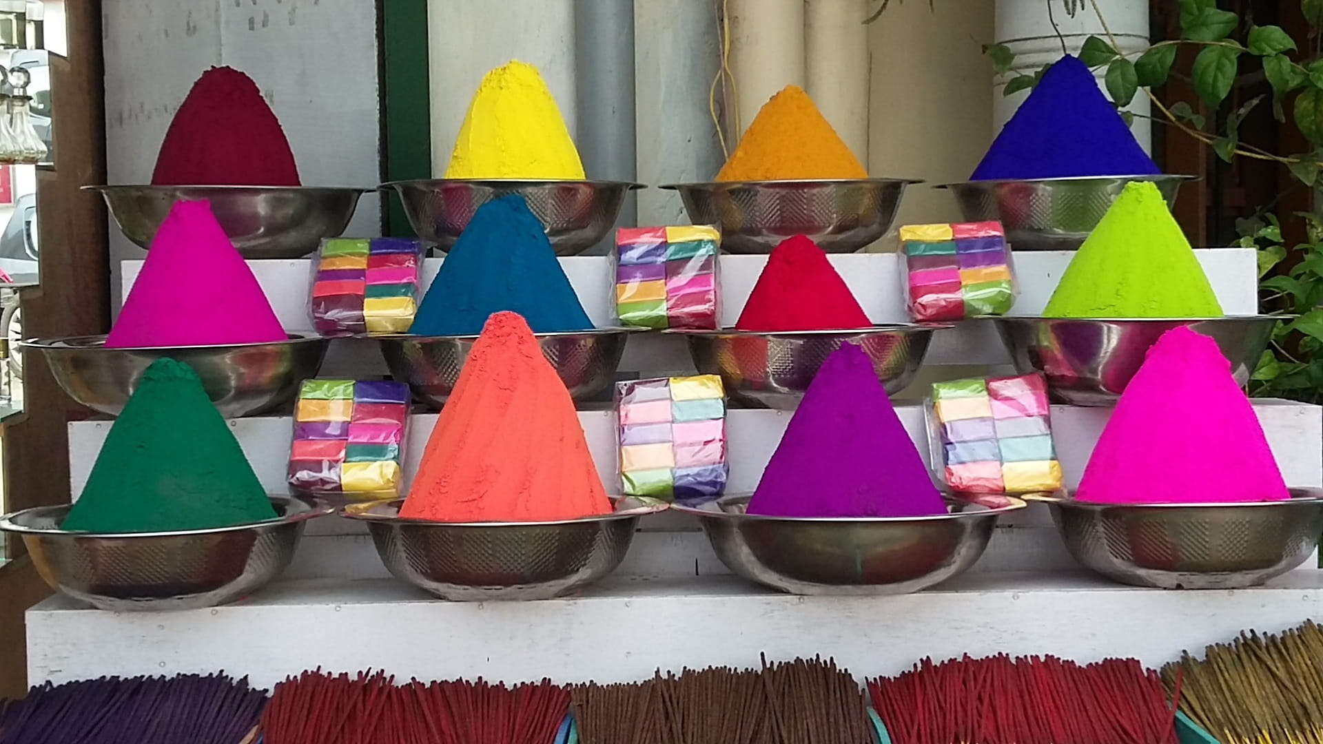 market, hanging, multi colored, no people, variation, Colorful, variety, retail display, Colours, arrangement, still life, retail, day, order, for sale, HD Wallpaper